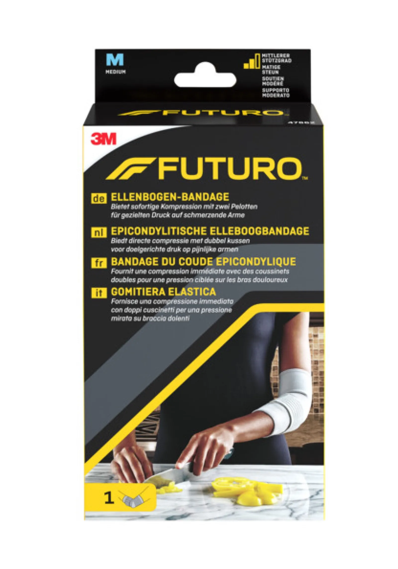 FUTURO™ Ellenbogen-Bandage 47862, M (25.4 - 27.9 cm)