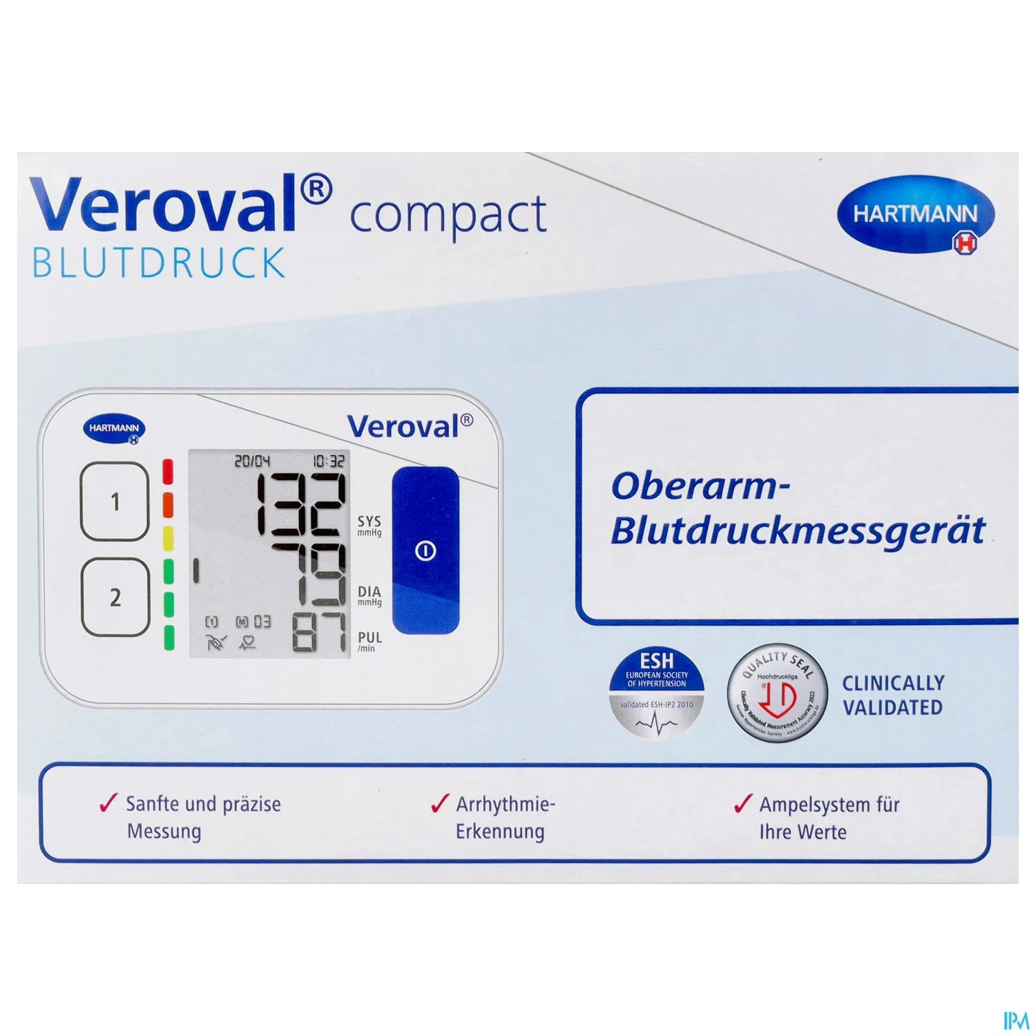 BLUTDRUCKMESSGERÄT VEROVAL COMPACT OBERARM
