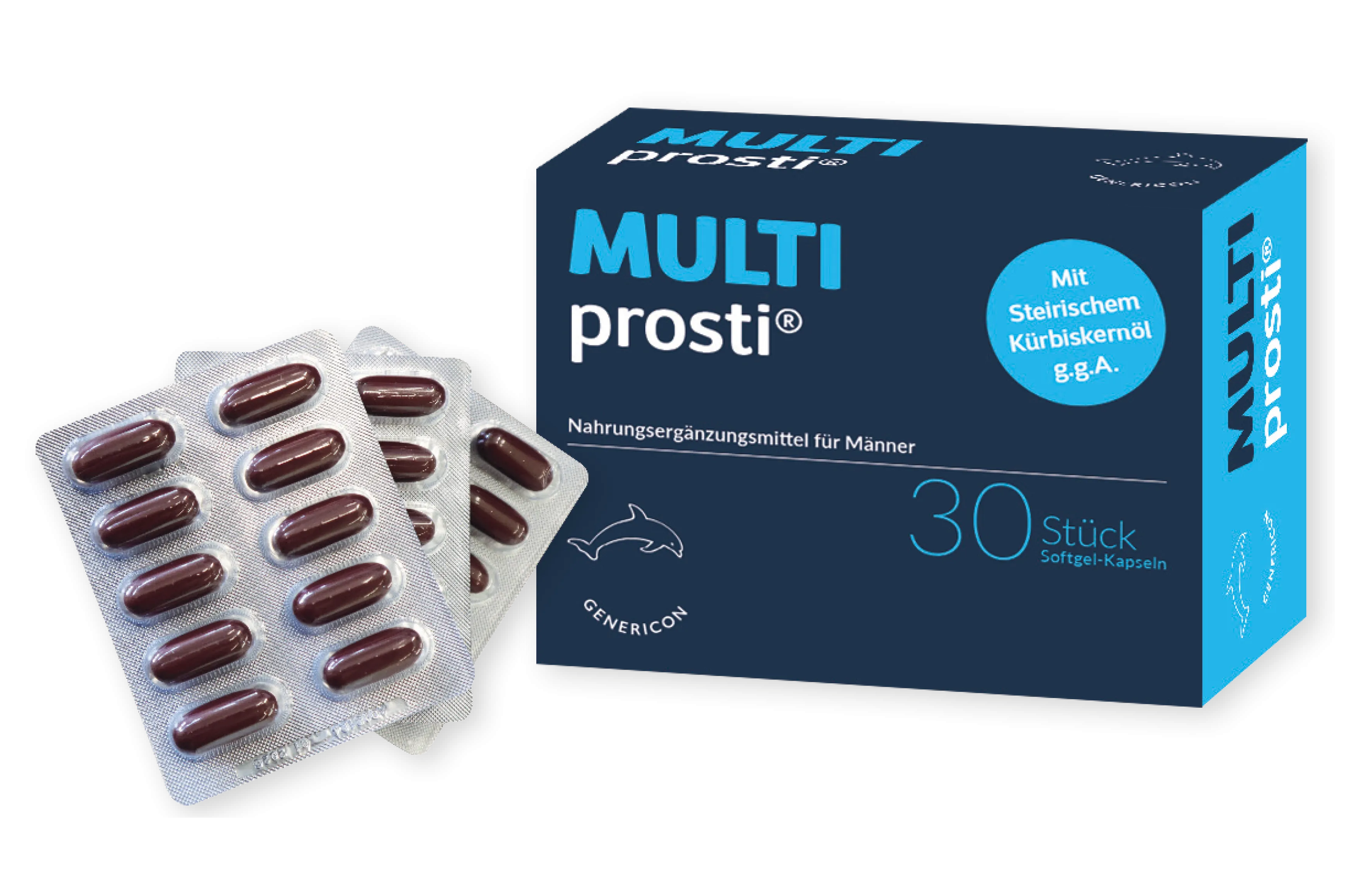 MULTIprosti® unterstützt Prostata und Blase