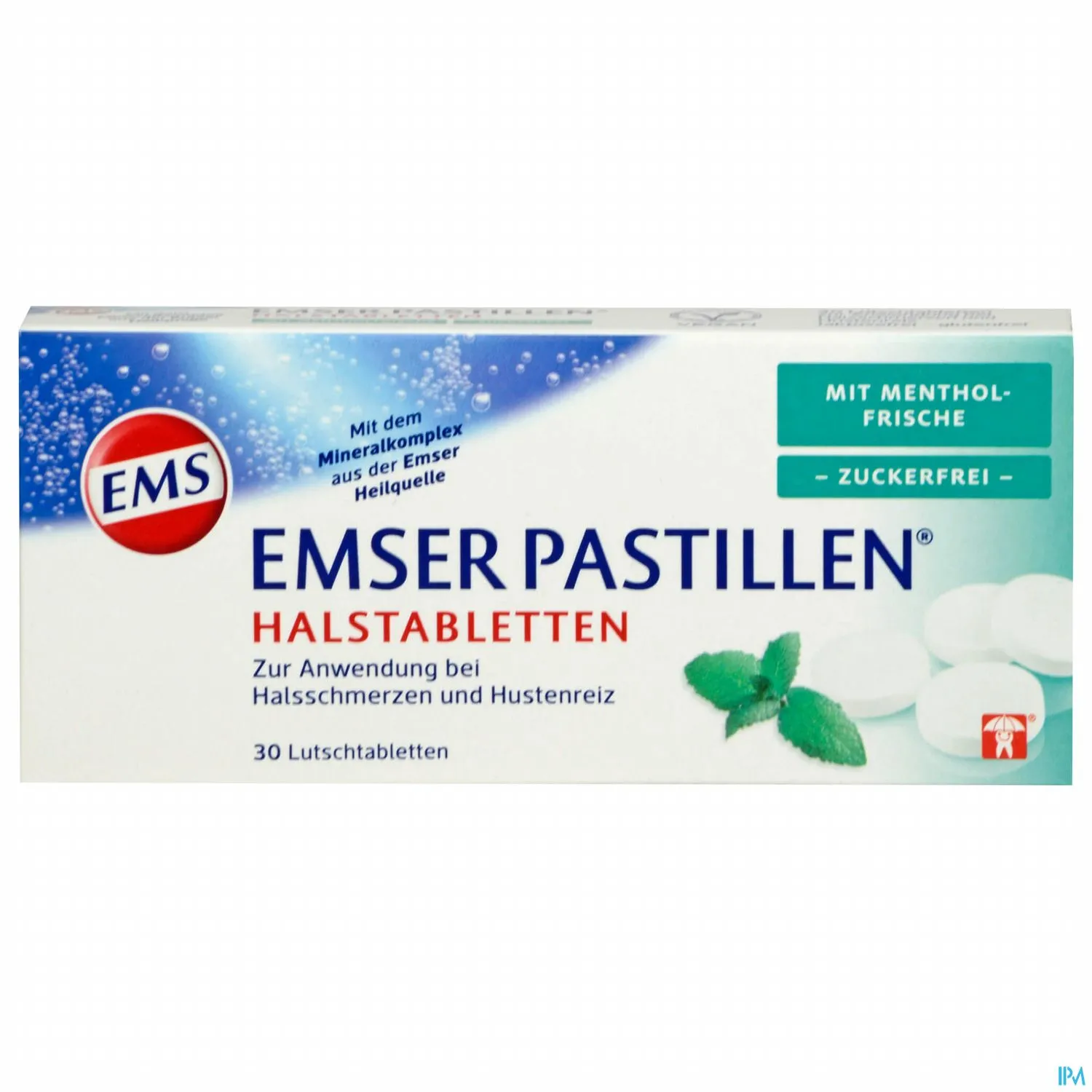 EMSER PASTILLEN MIT MENTHOLFRISCHE OHNE ZUCKER EMSER PASTILLEN MIT MENTHOLFRISCHE OHNE ZUCKER