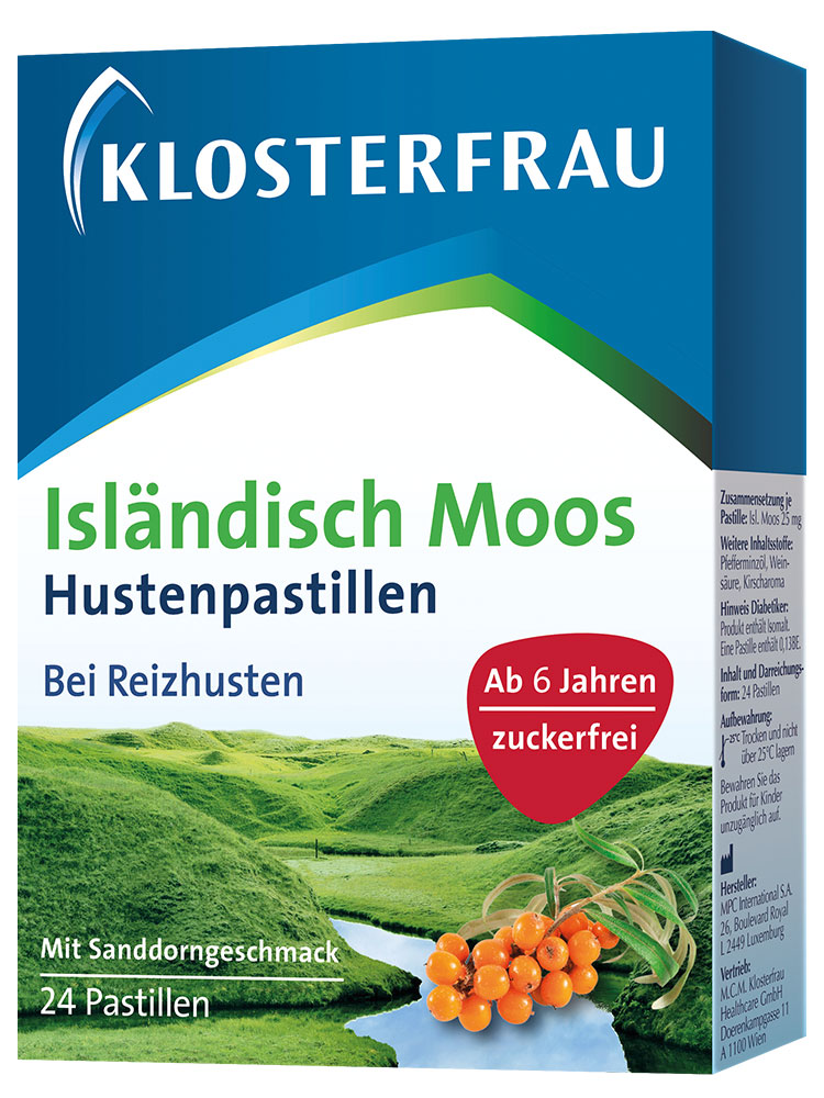 Klosterfrau Isländisch Moos Hustenpastillen