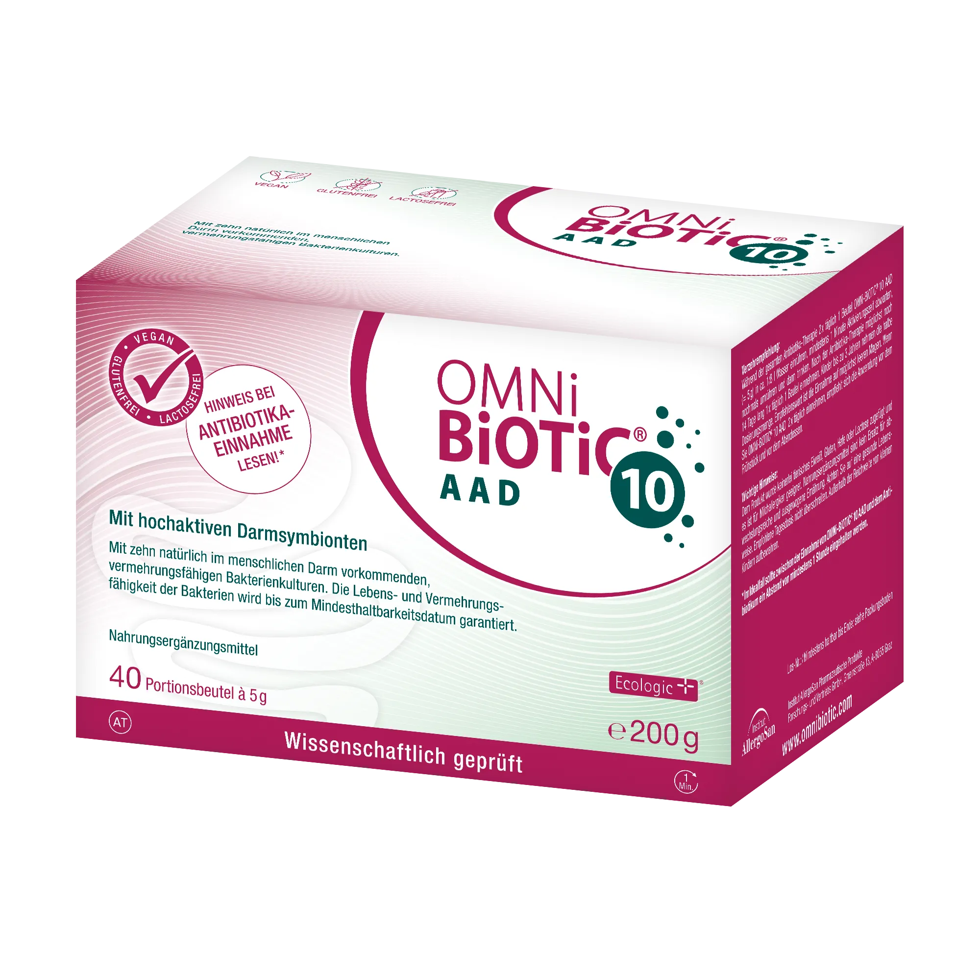OMNi-BiOTiC® 10 AAD, 10 Sachets a 5g