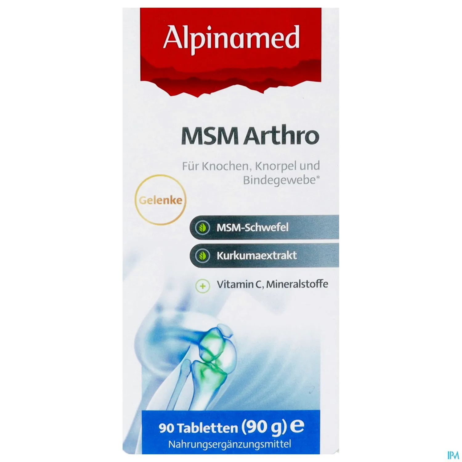 Msm Tabl Arthro+kurkuma Alpinamed 90st Msm Tabl Arthro+kurkuma Alpinamed 90st