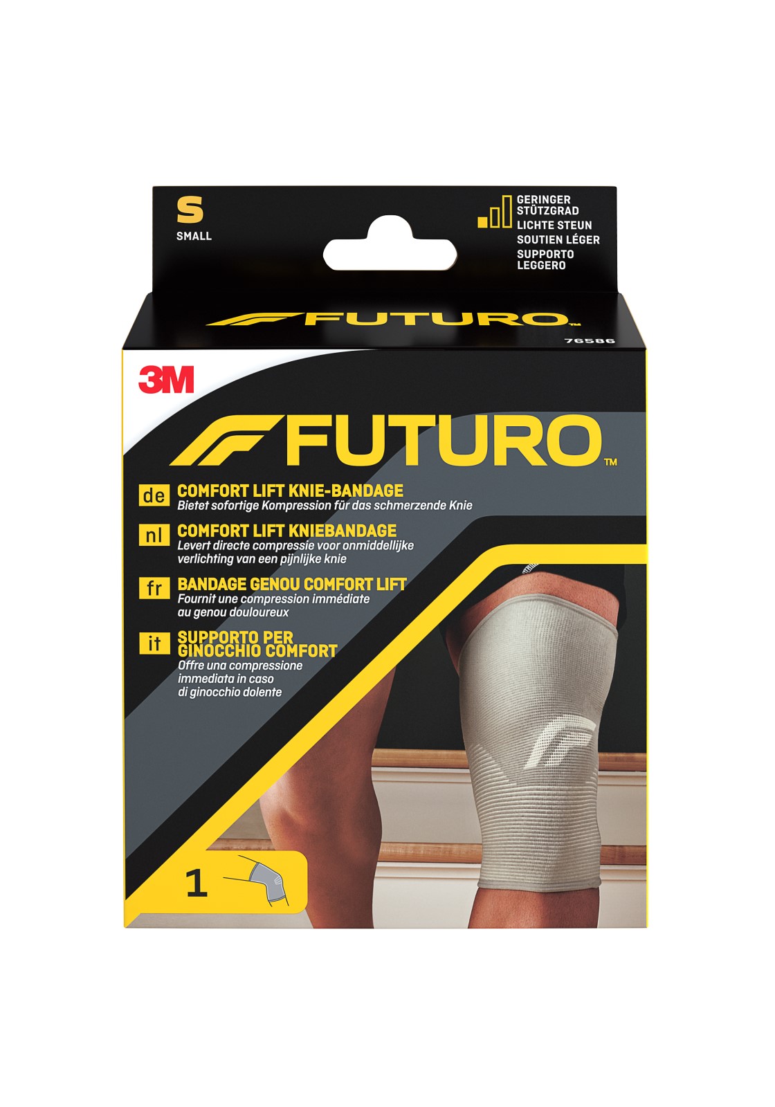 FUTURO™ Comfort Lift Knie-Bandage 76586, S (30.5 - 36.8 cm)