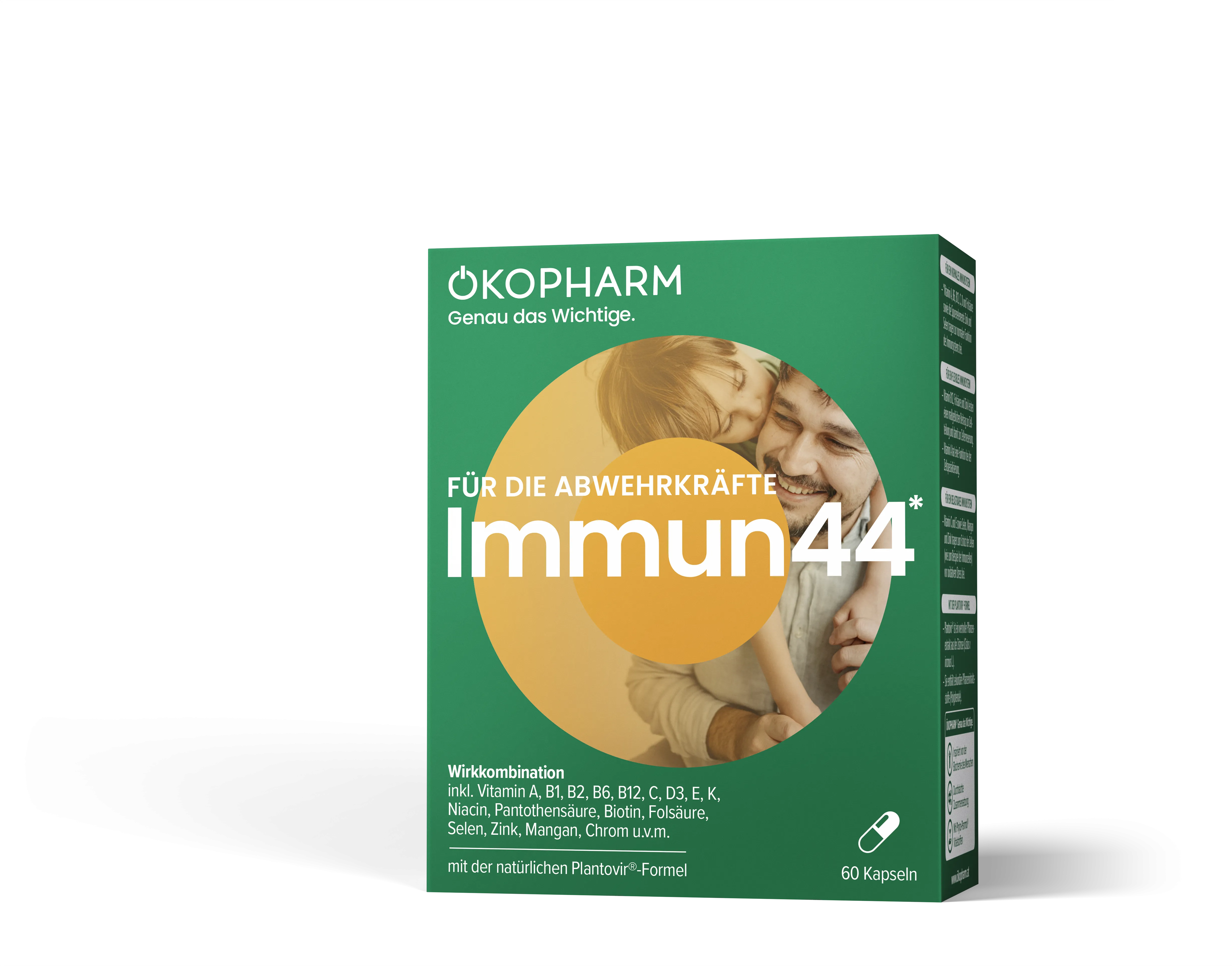 Ökopharm® Wirkkombination für die Abwehrkräfte Immun44® Kapseln 60ST