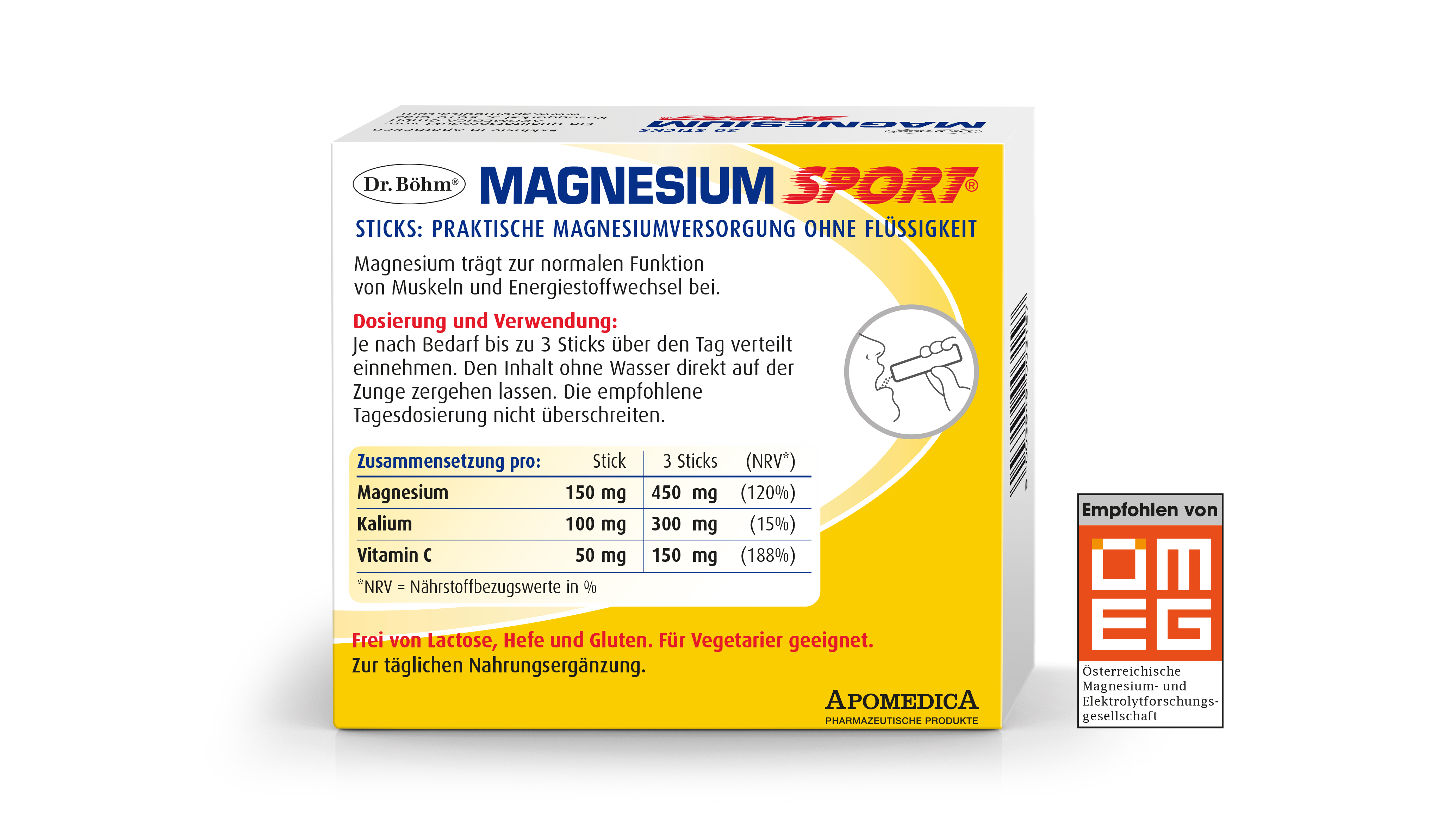 Dr. Böhm Magnesium Sport Sticks
