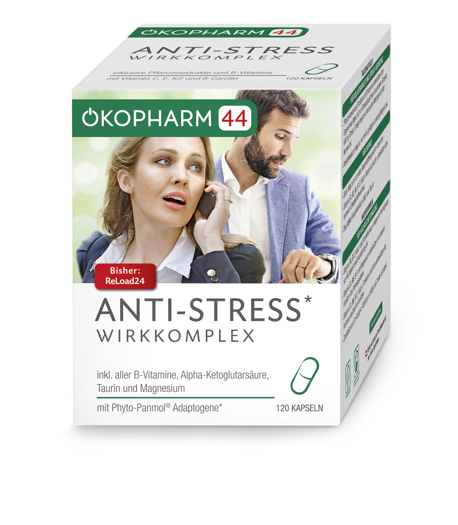 Ökopharm44® Anti-Stress Wirkkomplex Kapseln 120 ST