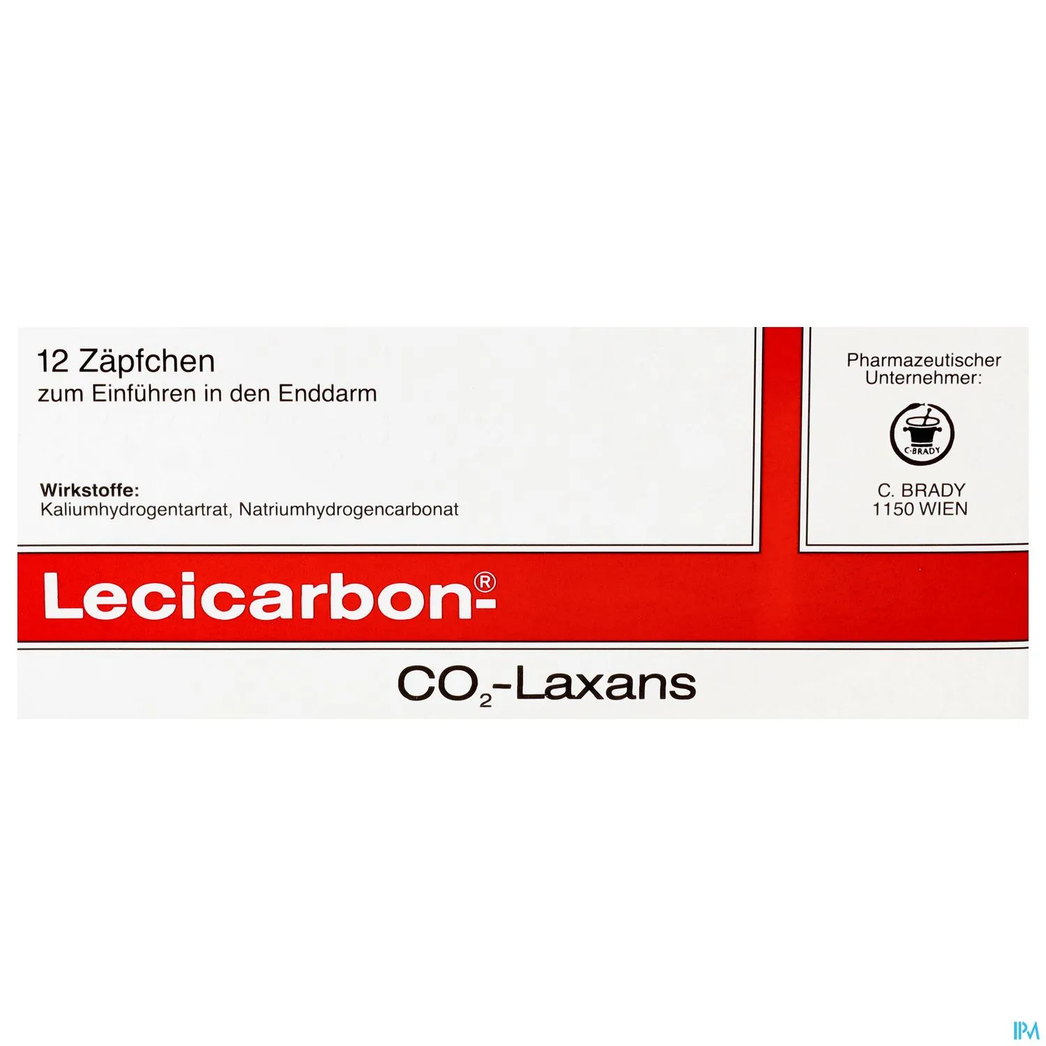 Lecicarbon Zaepfchen 12st