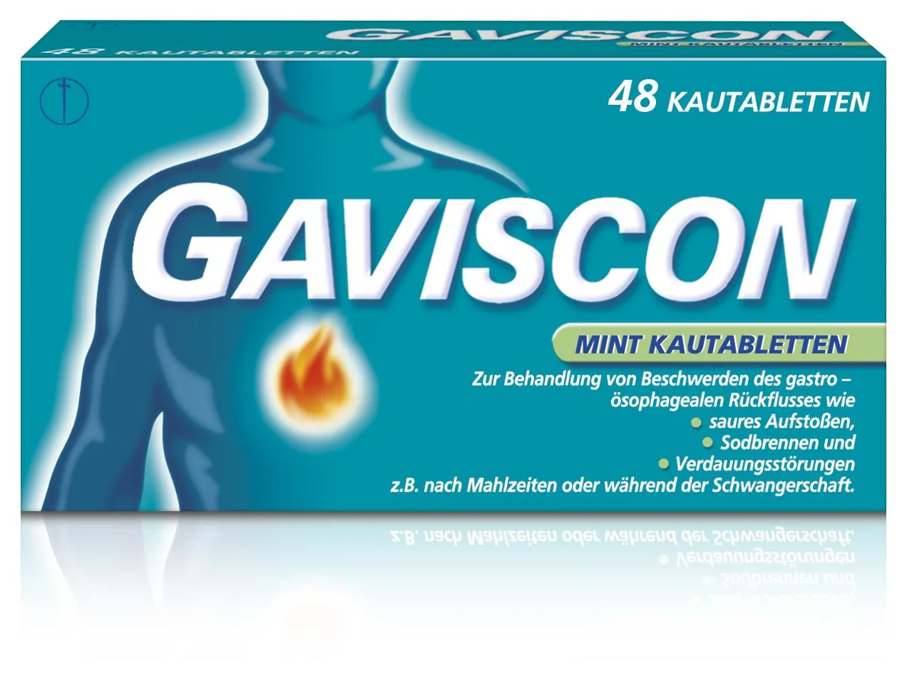 Gaviscon Mint Kautabletten 48 Stück