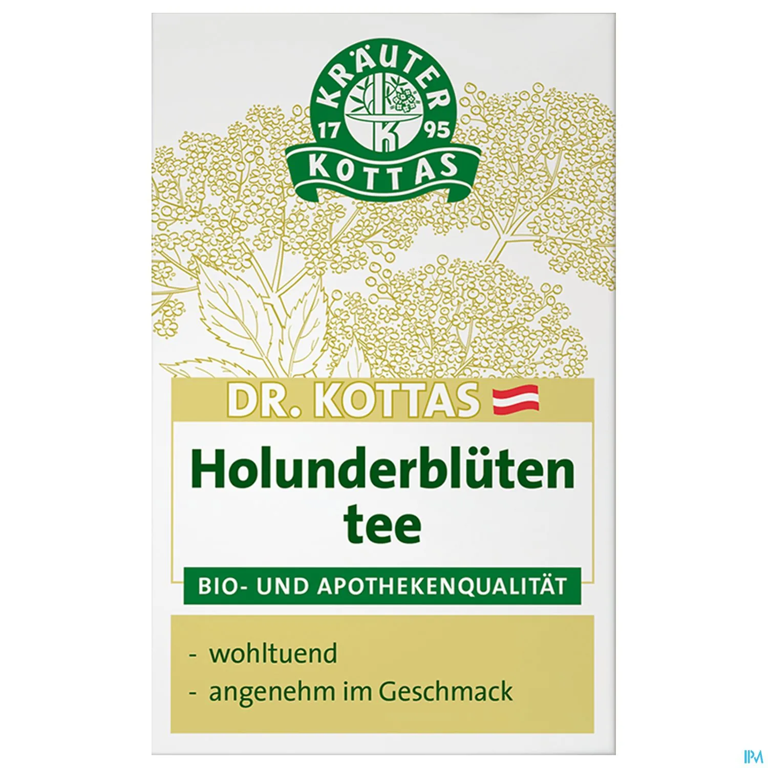 Dr. Kottas Bio Holunderblütentee 20 Beutel