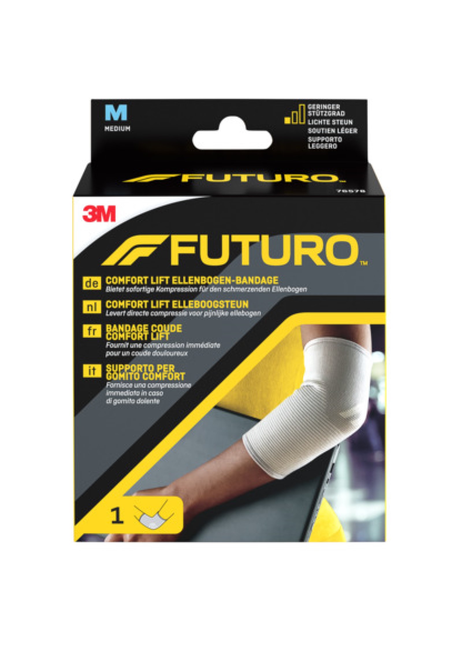 FUTURO™ Comfort Lift Ellenbogen-Bandage 76578, M (25.4 - 27.9 cm)