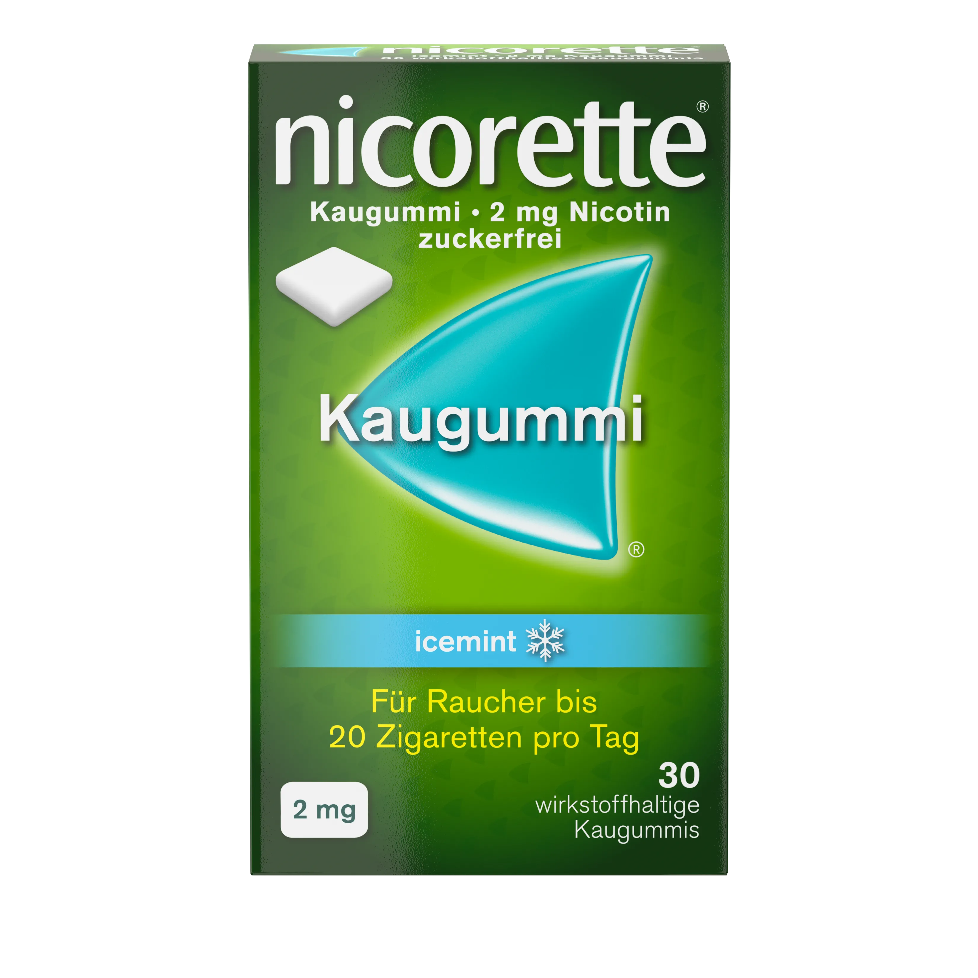nicorette® Kaugummi icemint 2mg