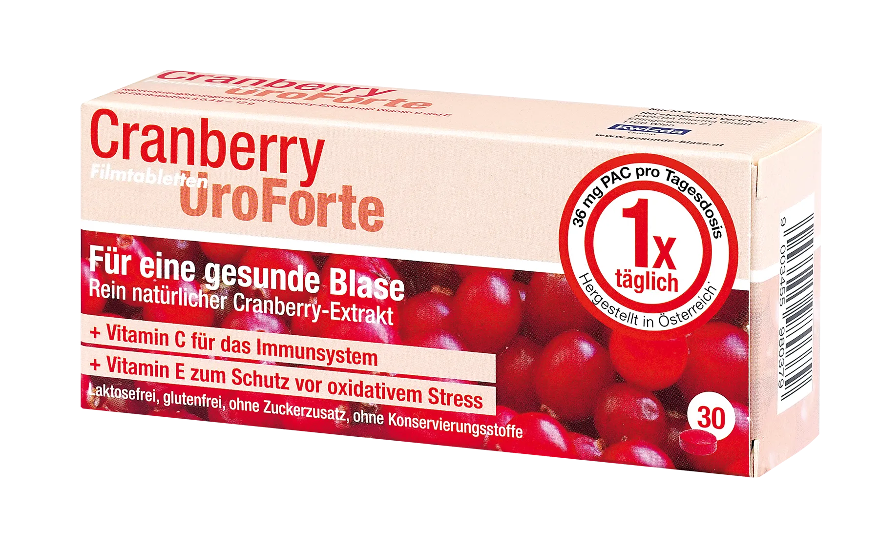 BIOGELAT CRANBERRY UroForte-Filmtabletten