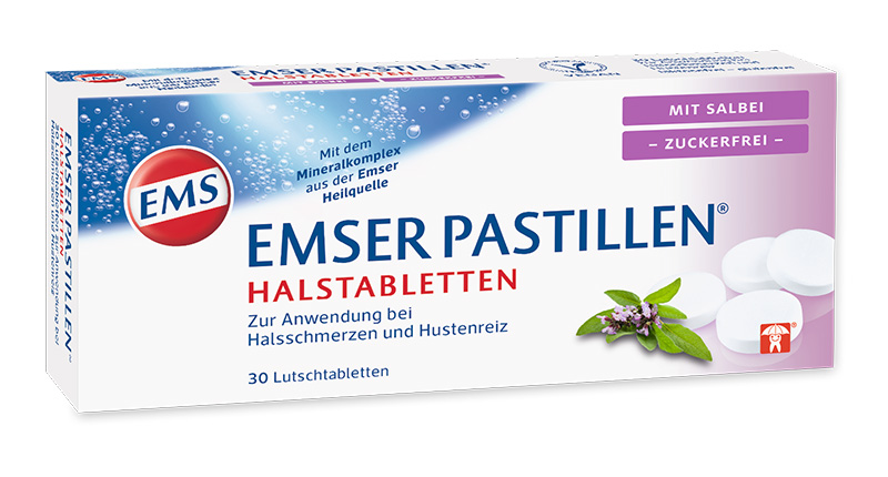 EMSER PASTILLEN SALBEI OHNE ZUCKER