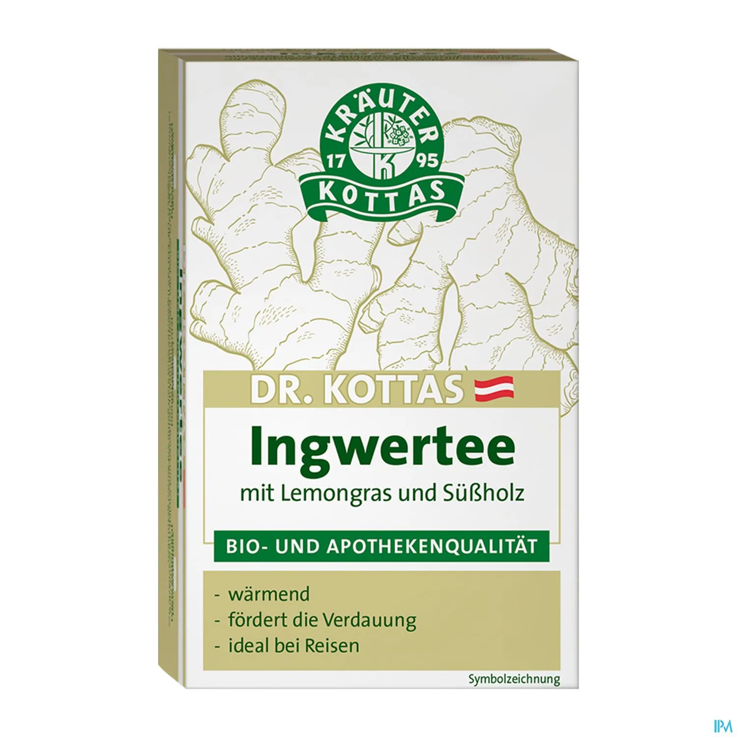 Dr. Kottas Bio Ingwertee 20 Beutel
