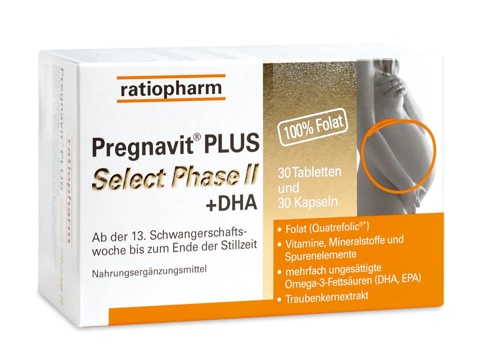 PREGNAVIT SELECT+ PHASE 2 TABLETTEN+KAPSELN PREGNAVIT SELECT+ PHASE 2 TABLETTEN+KAPSELN