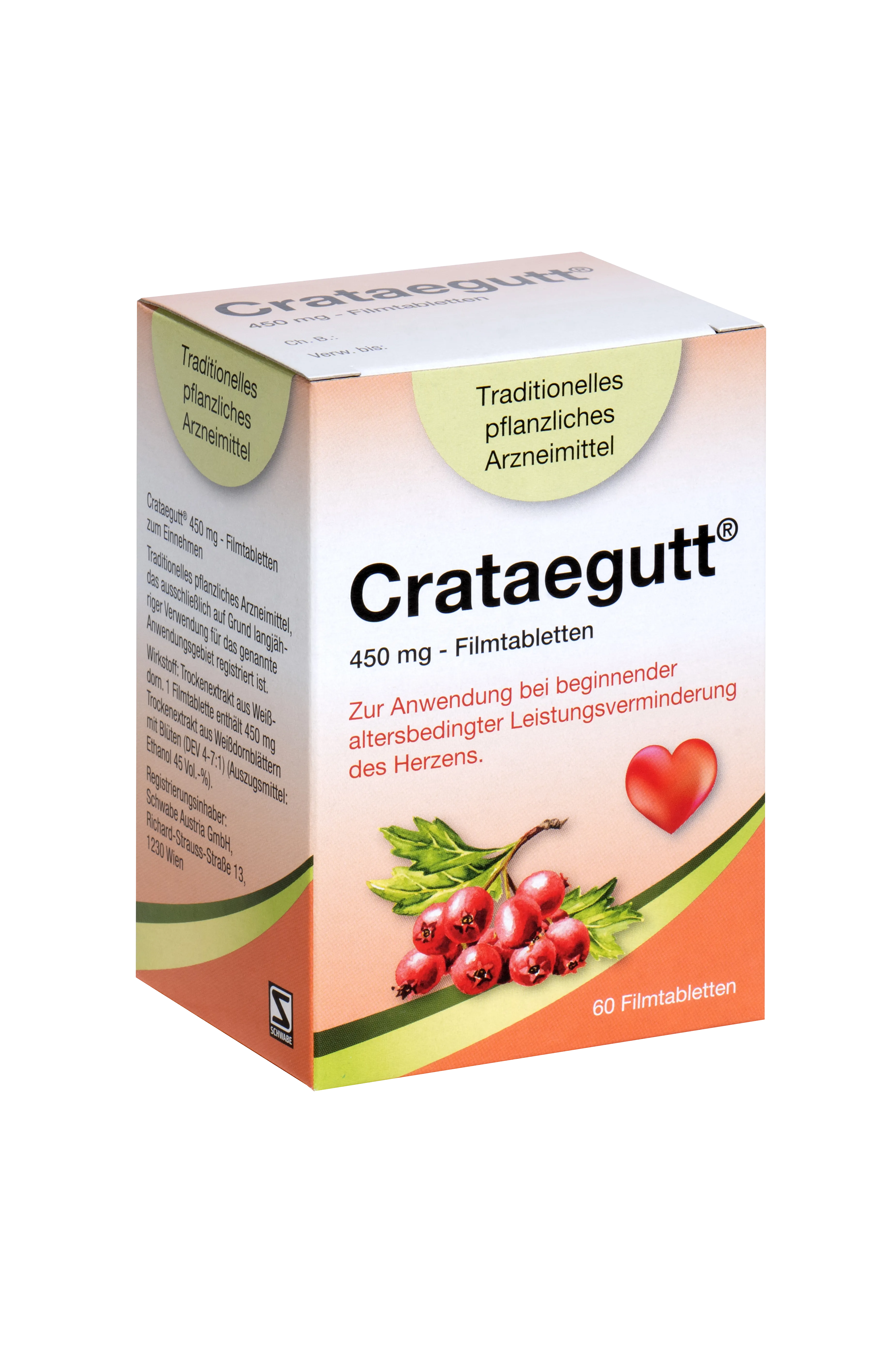 CRATAEGUTT FILMTABLETTEN 450MG