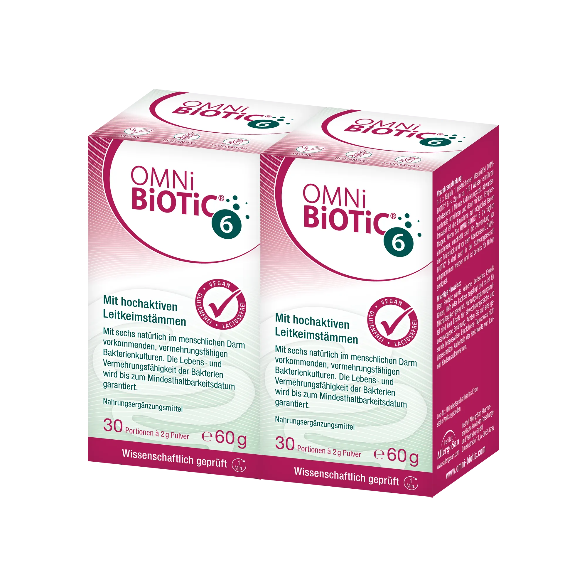 OMNi-BiOTiC® 6, 2x60g