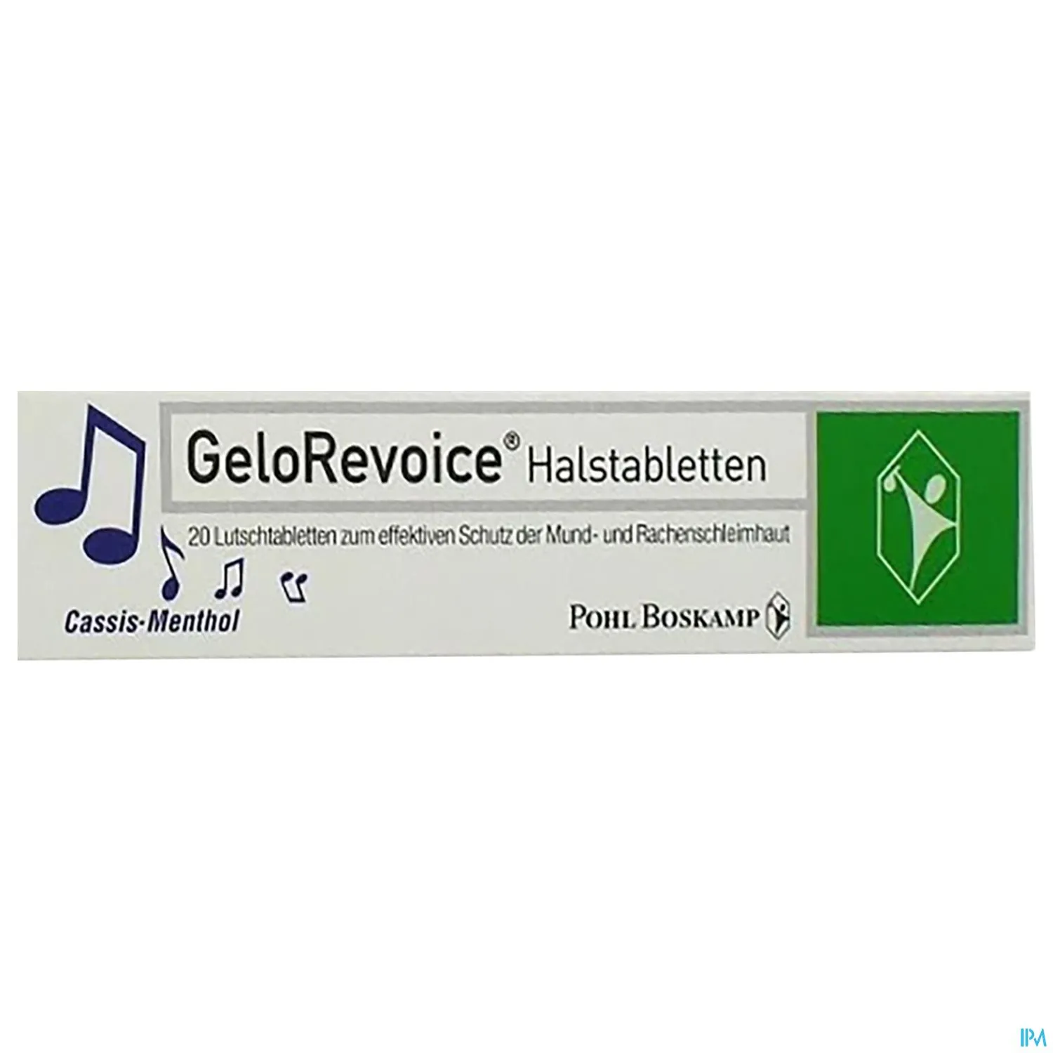 Gelorevoice Halstabl Cassis-menthol 20st