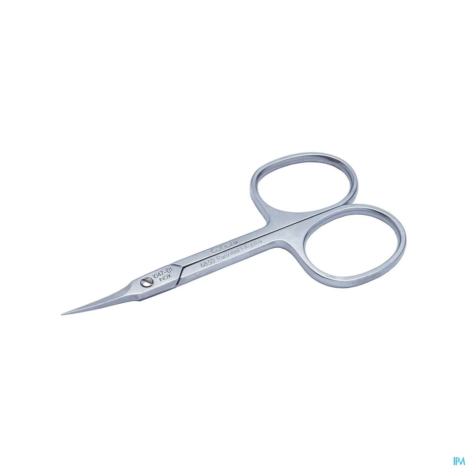 Scheren Canal Rostfrei/gebogen Haut 9cm 1047- 1st