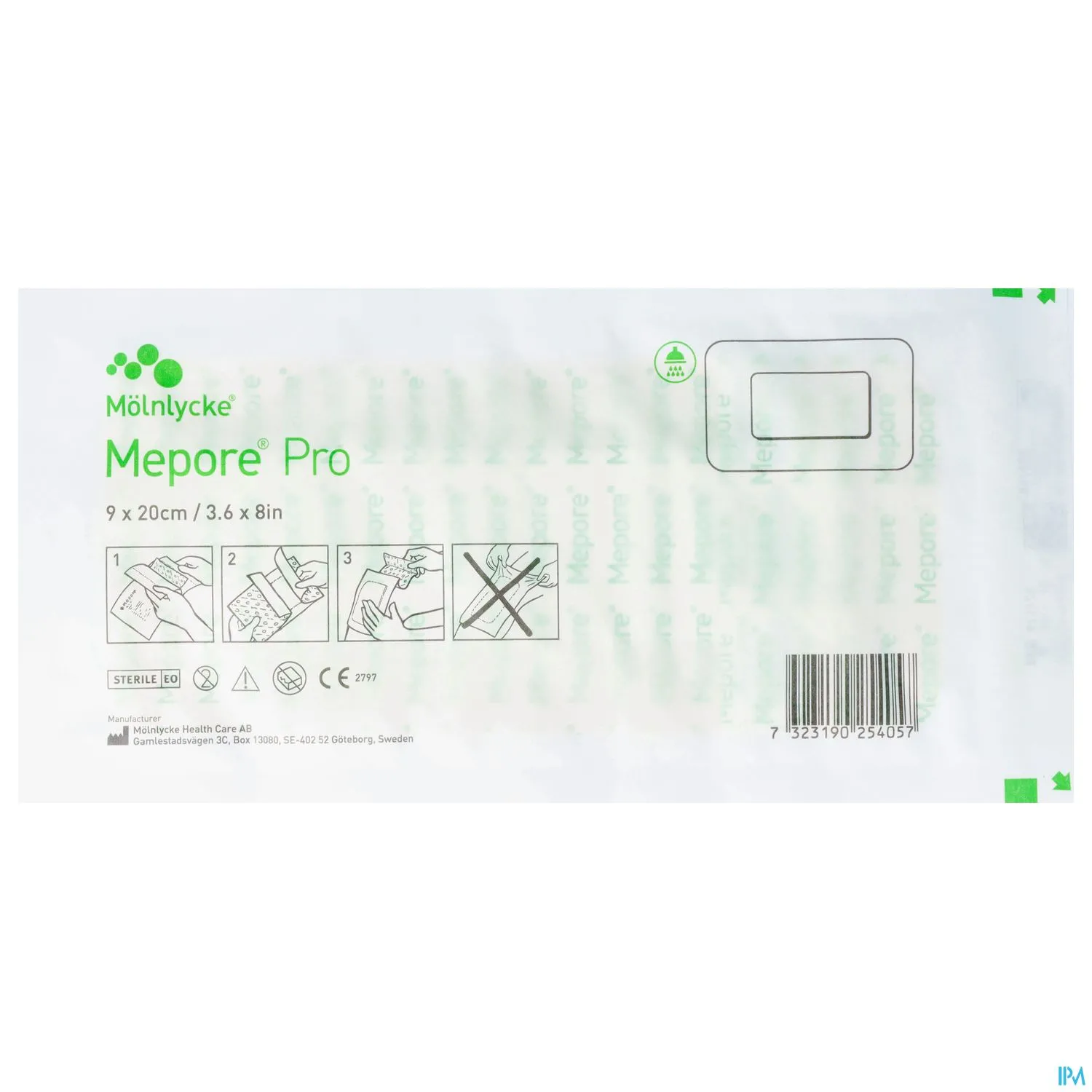 Mepore/pro Folienverband Steril 9x 20cm 1st