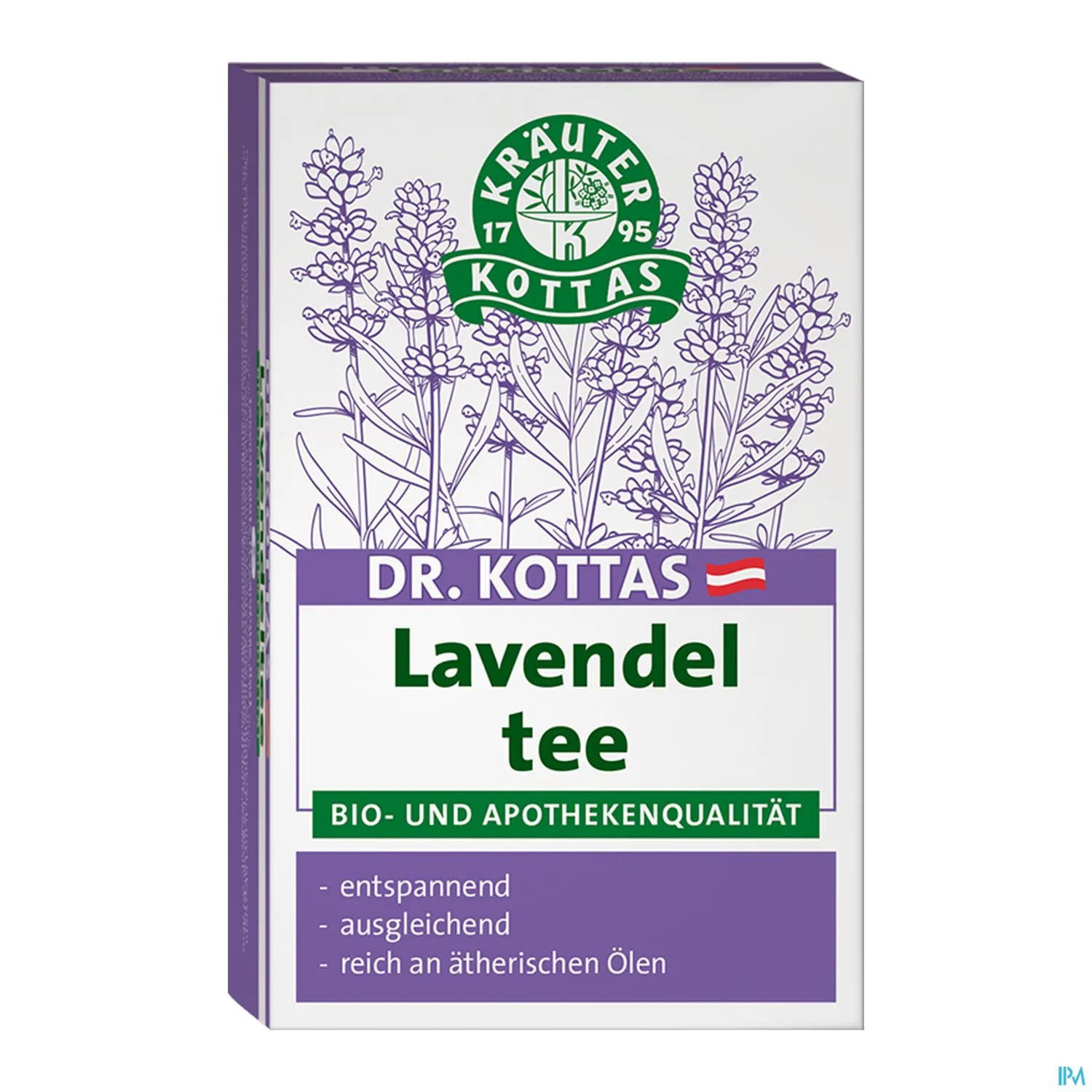 Dr. Kottas Bio Lavendeltee 20 Beutel Dr. Kottas Bio Lavendeltee 20 Beutel