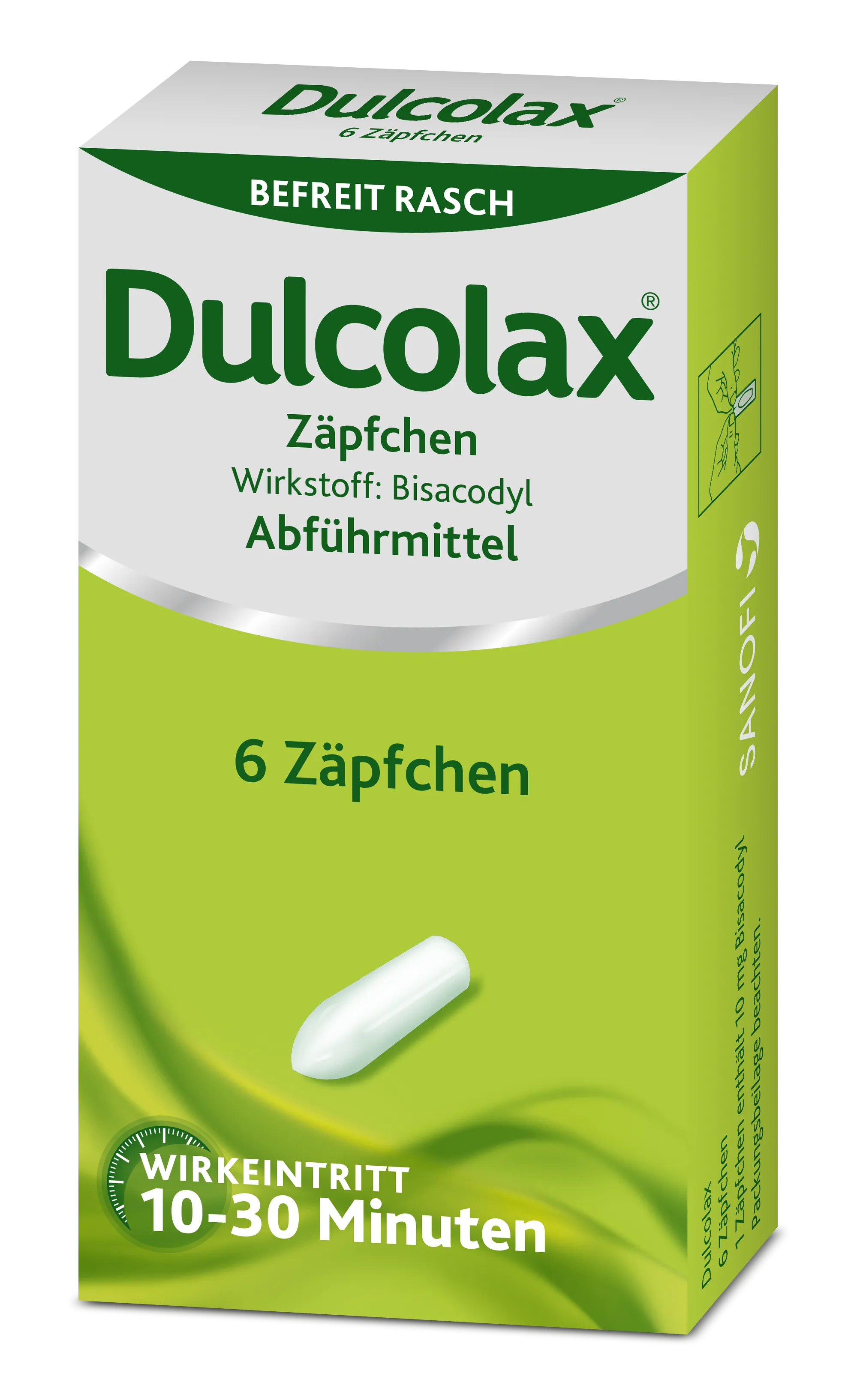Dulcolax Zäpfchen 6 Stück