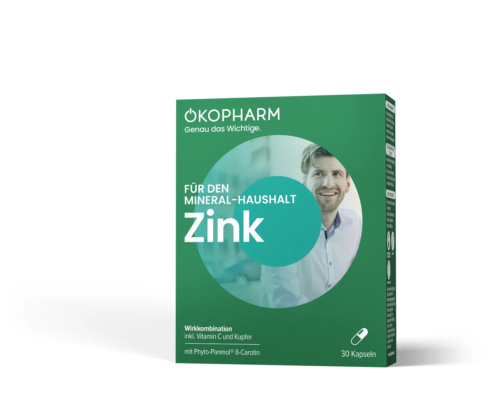 Ökopharm® Wirkkombination für den Mineral-Haushalt Zink Kapseln 30ST