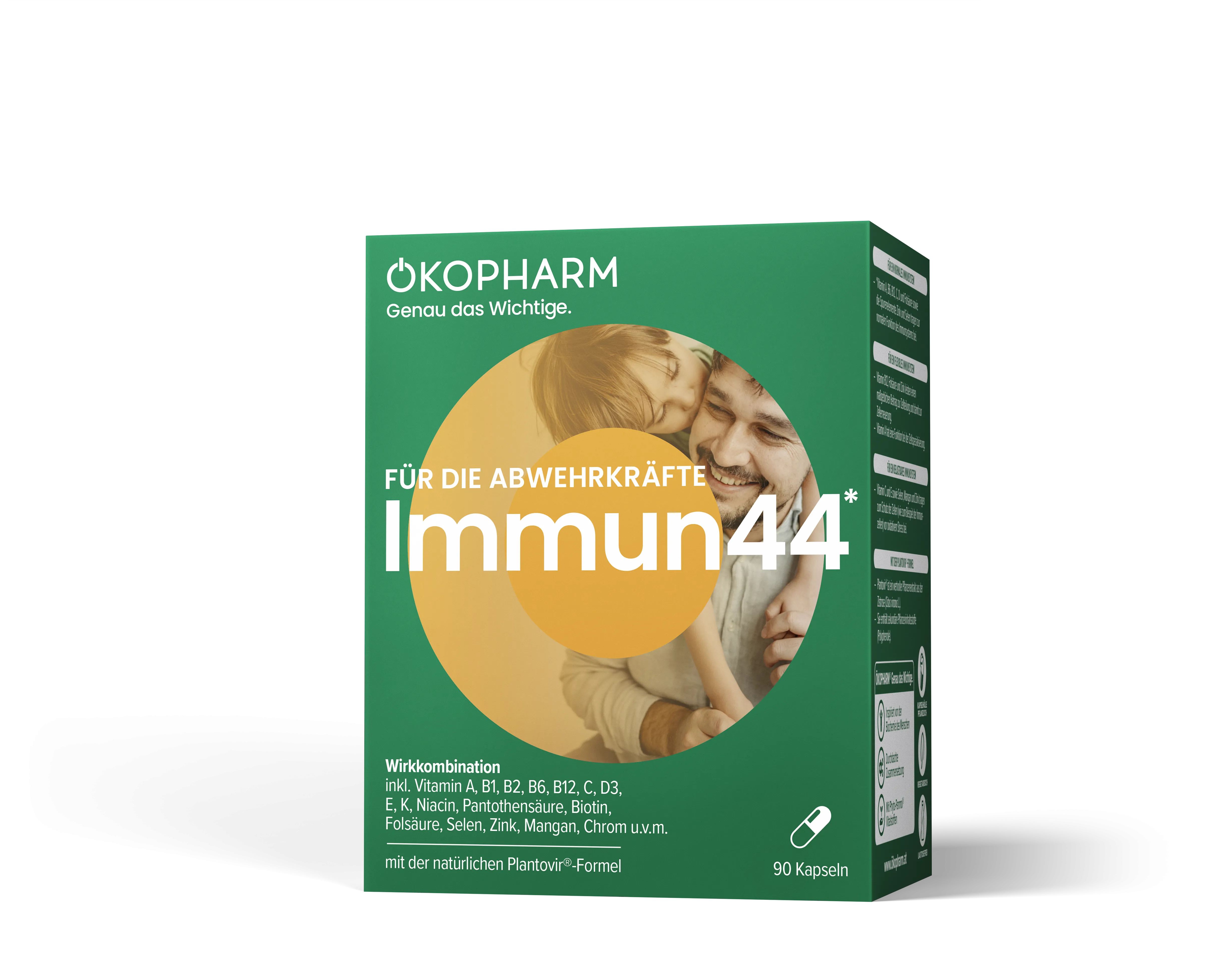 Ökopharm® Wirkkombination für die Abwehrkräfte Immun44® Kapseln 90ST