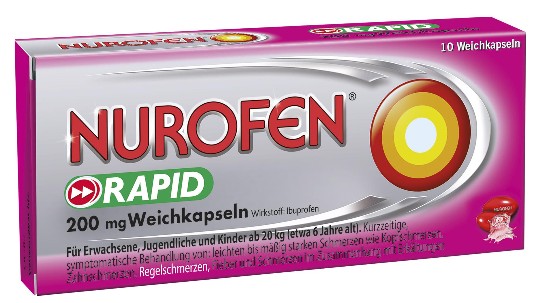 NUROFEN RAPID WKPS 200MG