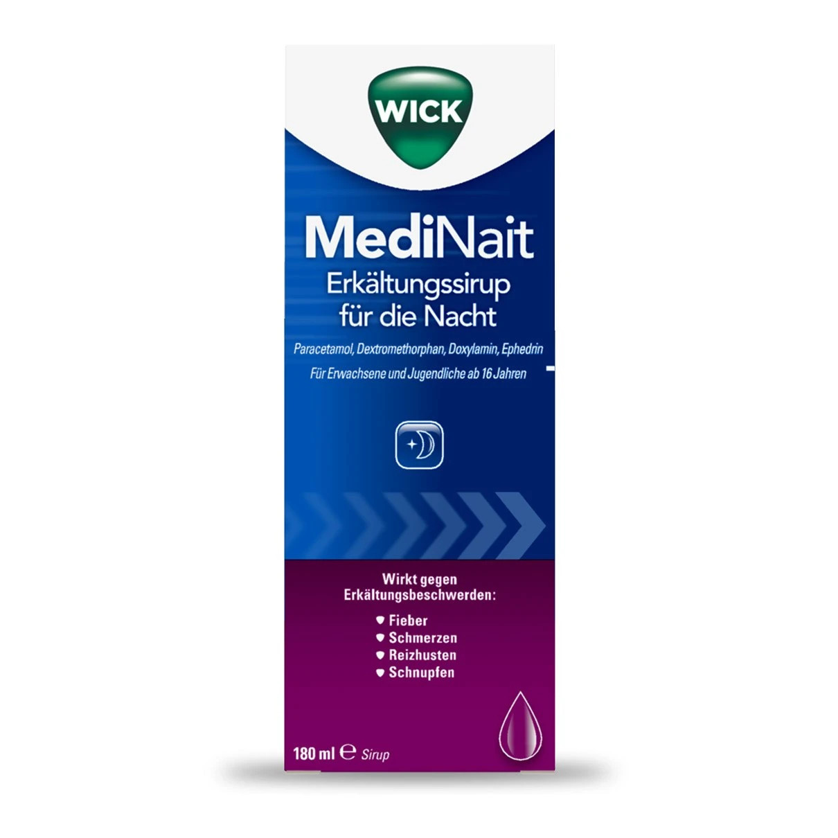 WICK MEDINAIT ERKÄLTUNGSSIRUP FÜR DIE NACHT
