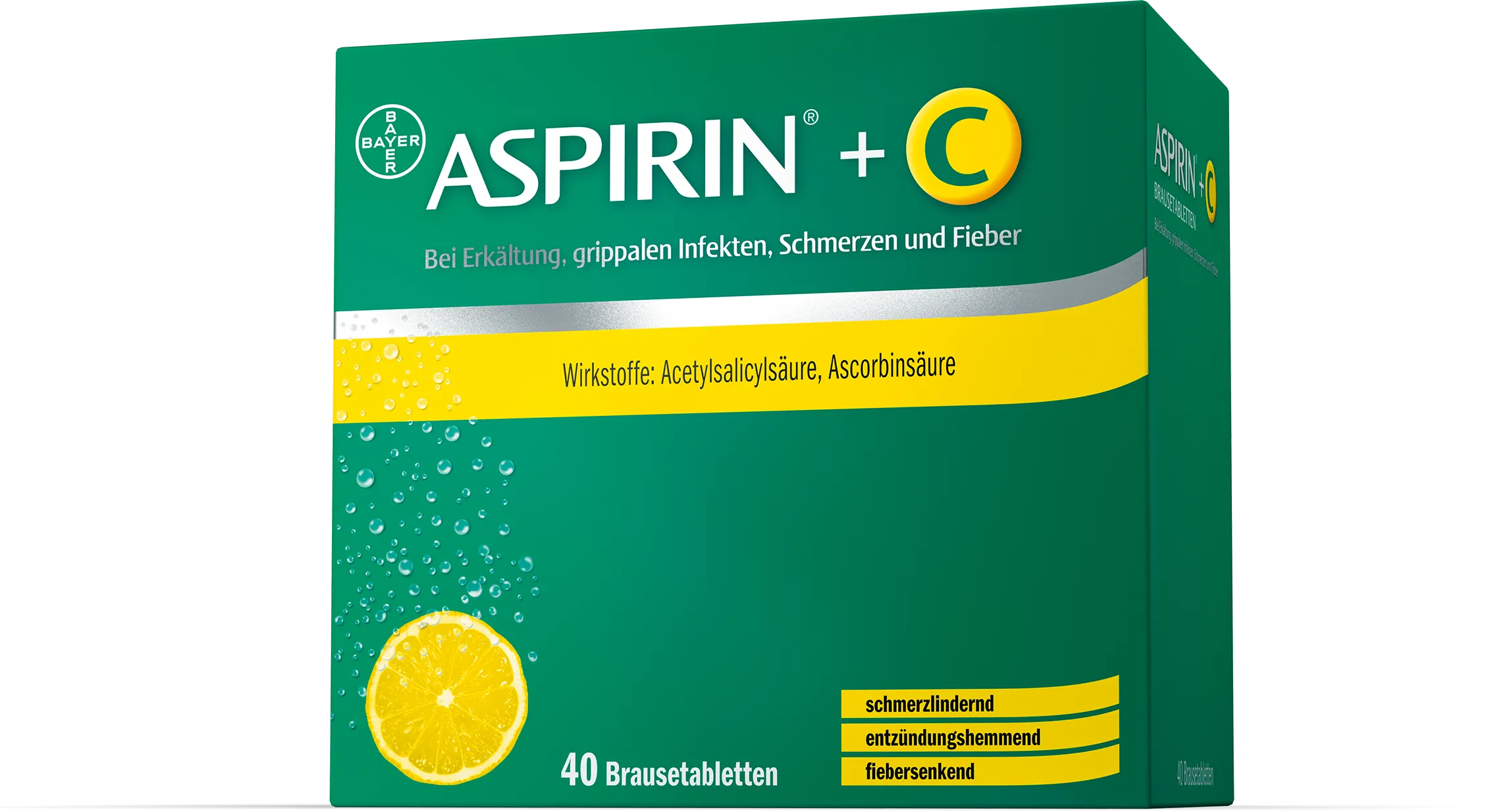 Aspirin +C Brausetabletten 40 Stück
