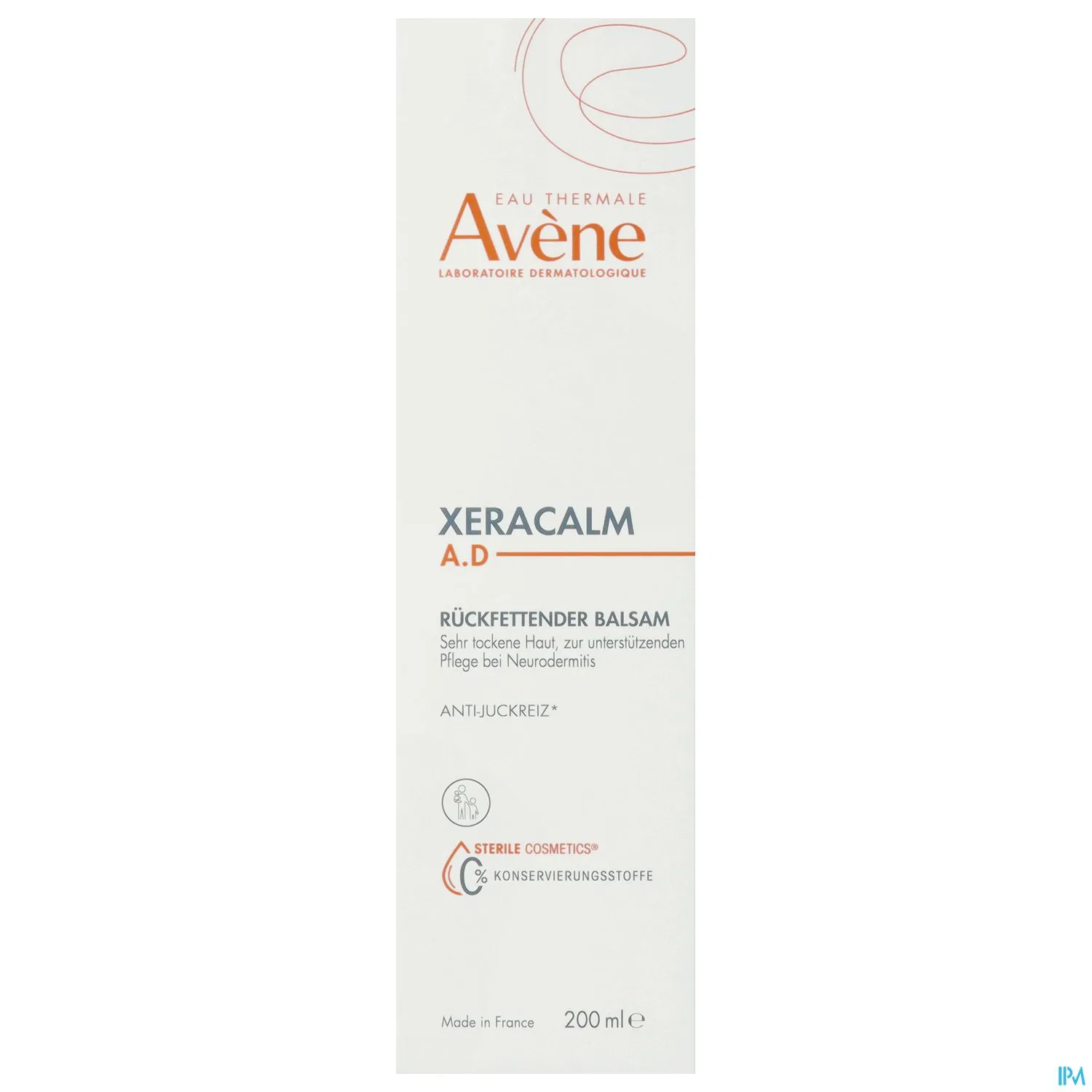 Avene Xeracalm/a.d/defi Rueckfettender Balsam 200ml Avene Xeracalm/a.d/defi Rueckfettender Balsam 200ml