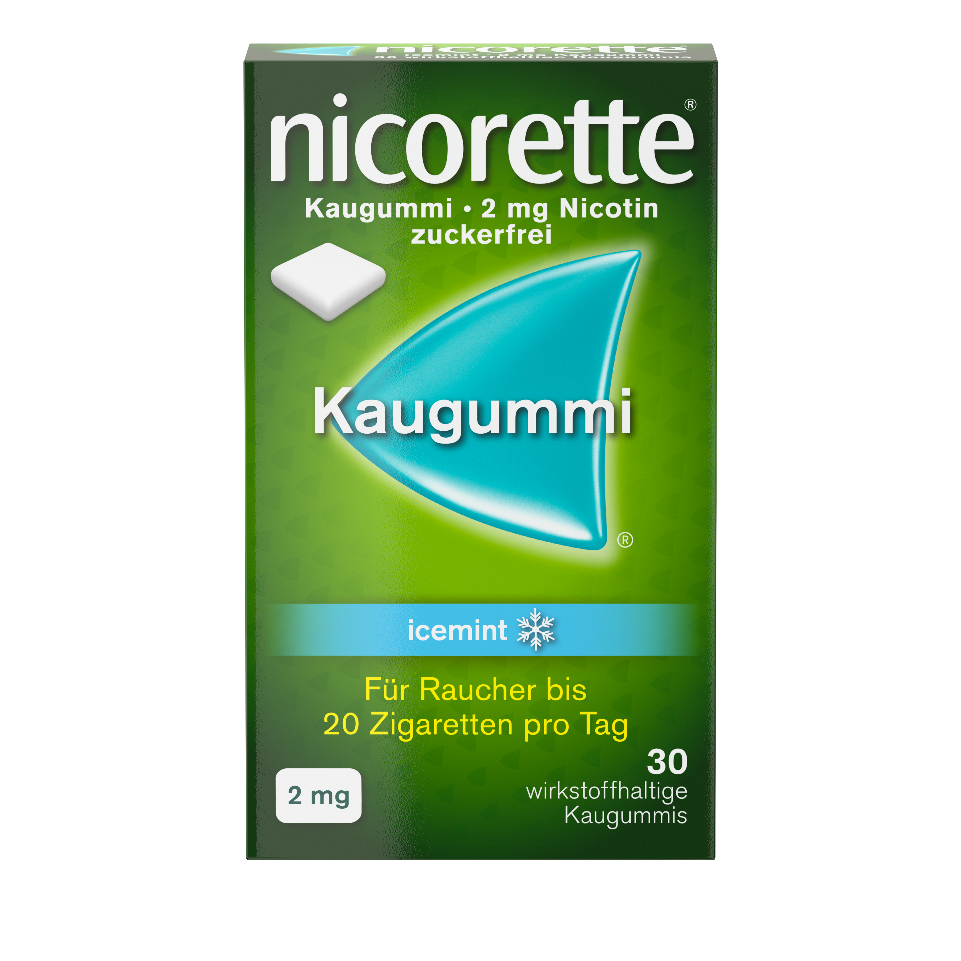 nicorette® Kaugummi icemint 2mg
