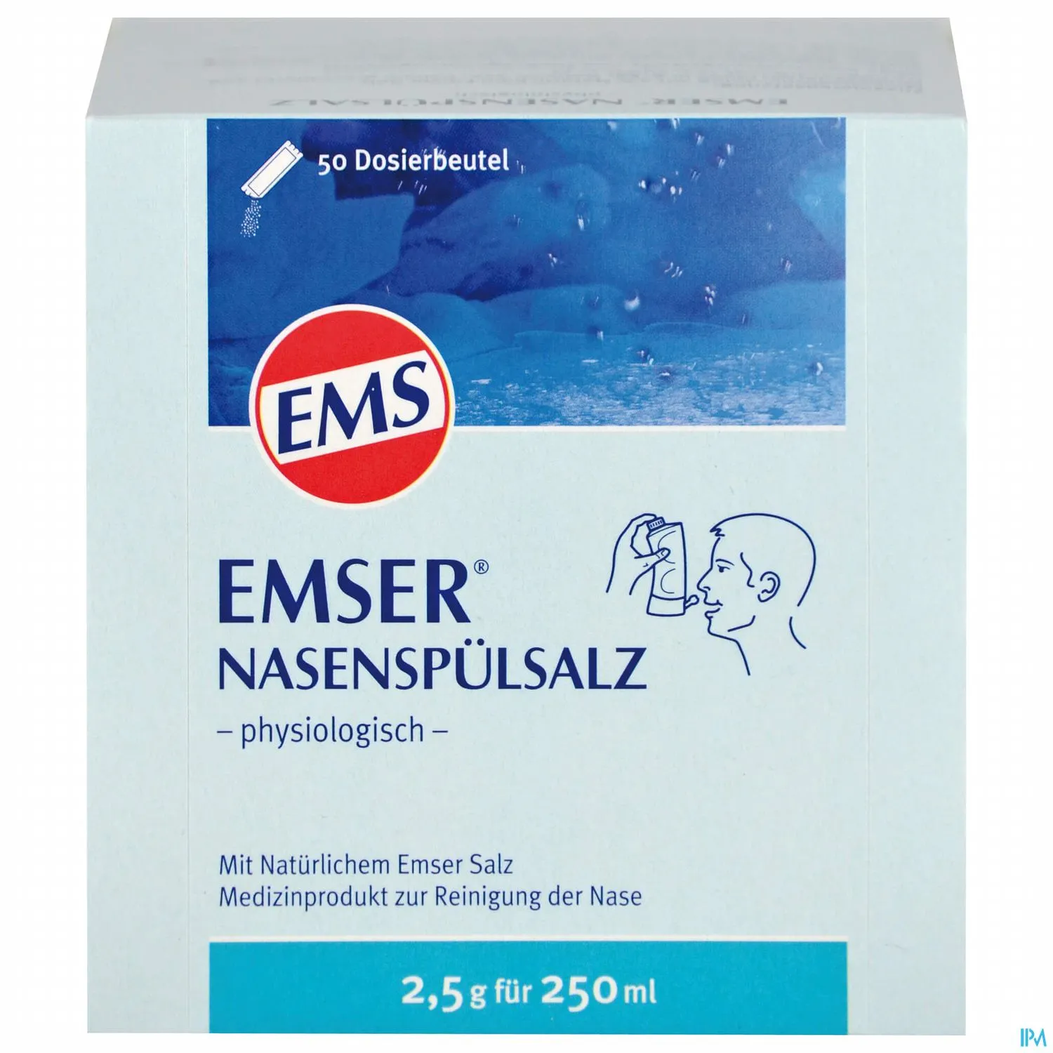 Nasen Spuelsalz Emser 2,5g Btl 50st