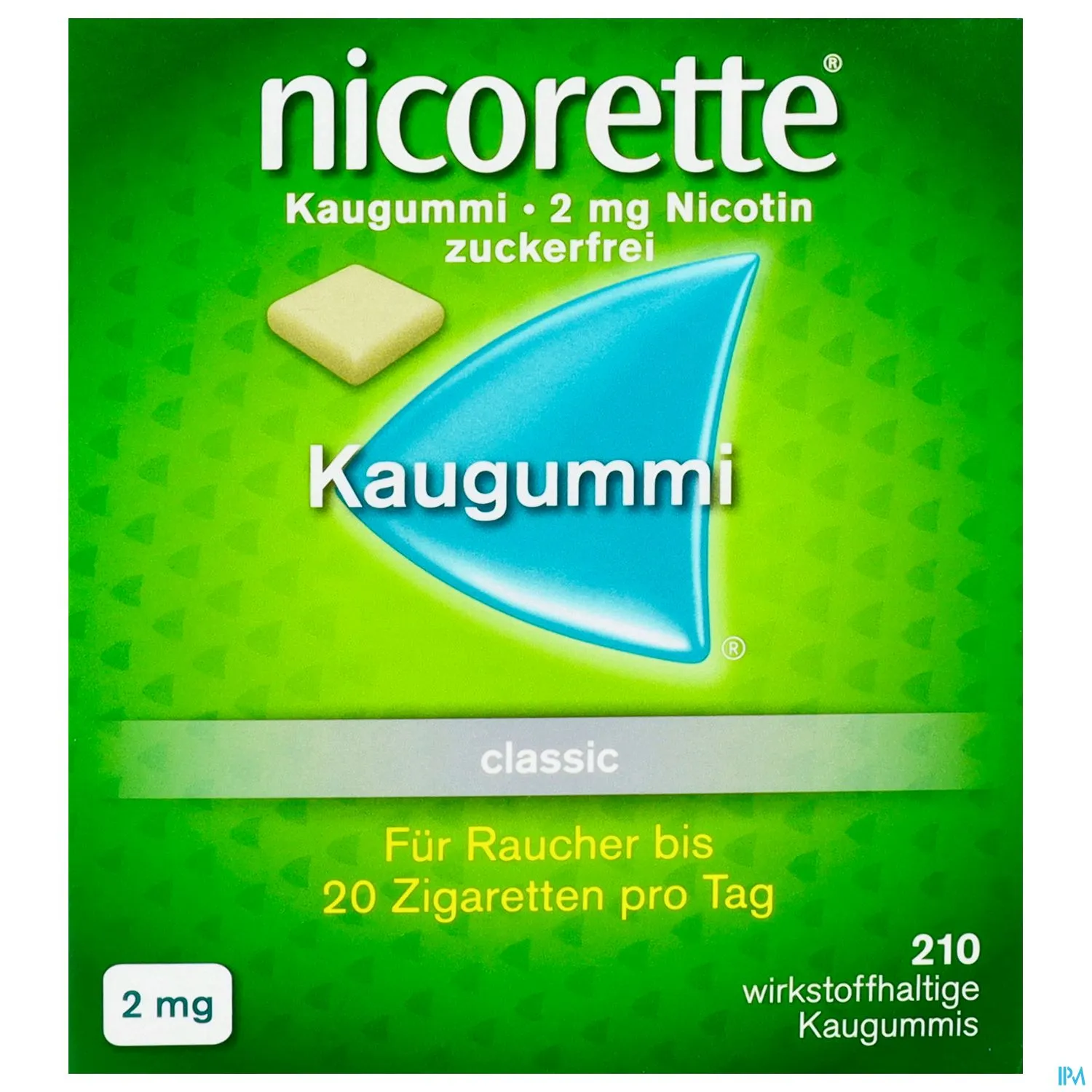 Nicorette Kaugummi 2mg - ohne Geschmack