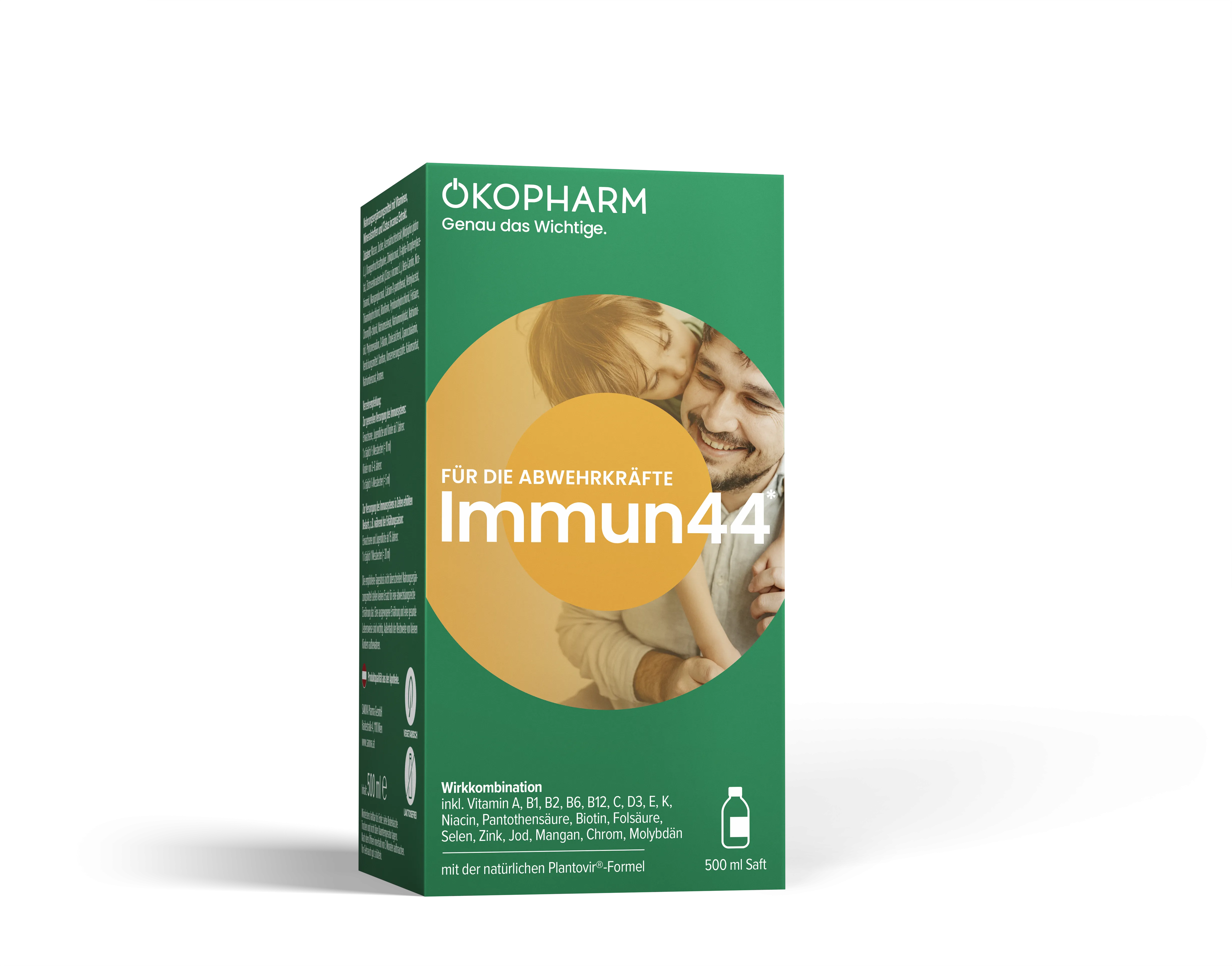 Ökopharm® Wirkkombination für die Abwehrkräfte Immun44®  Saft 500mL