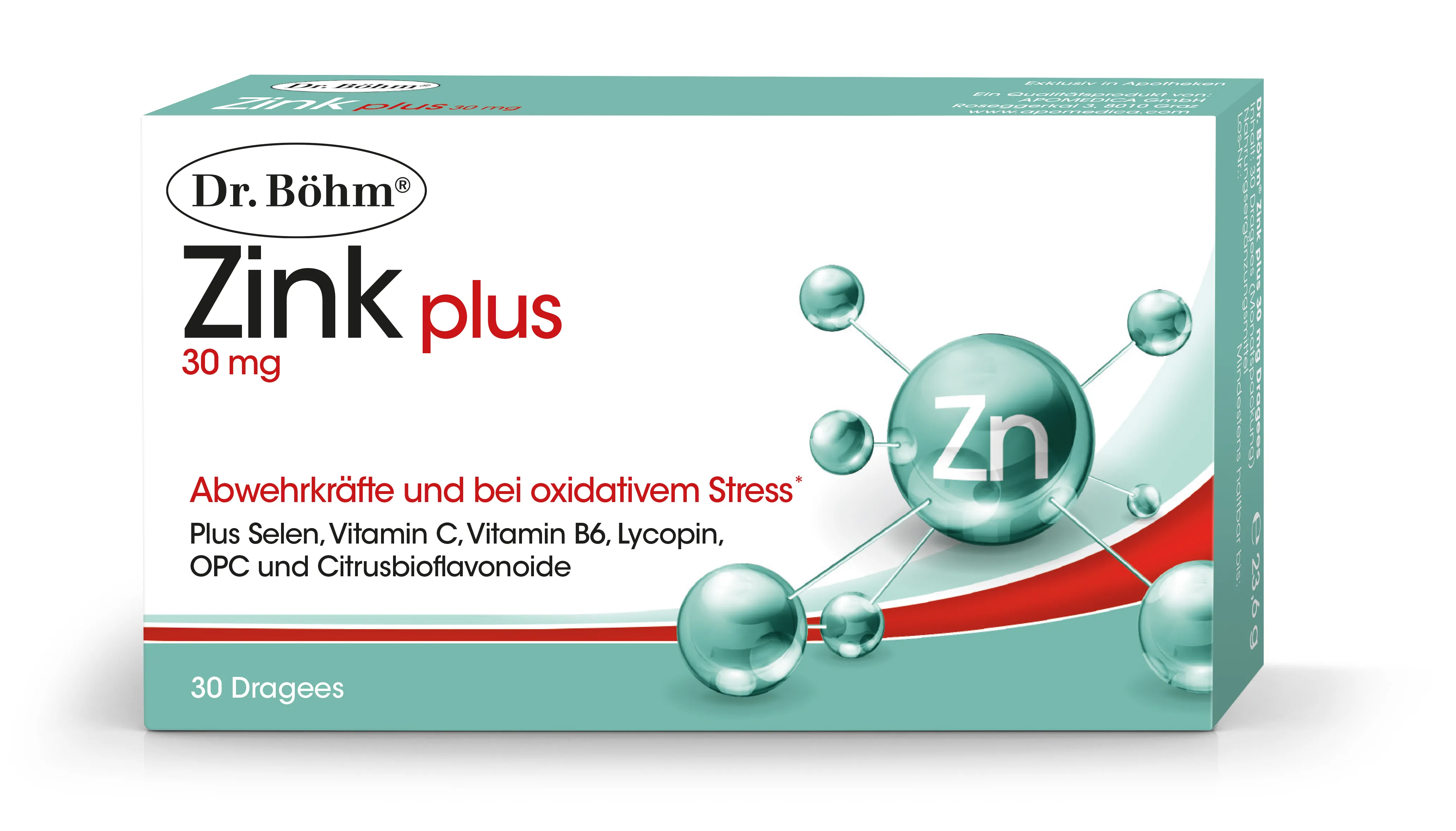 Dr. Böhm Zink Plus 30 mg Dragees