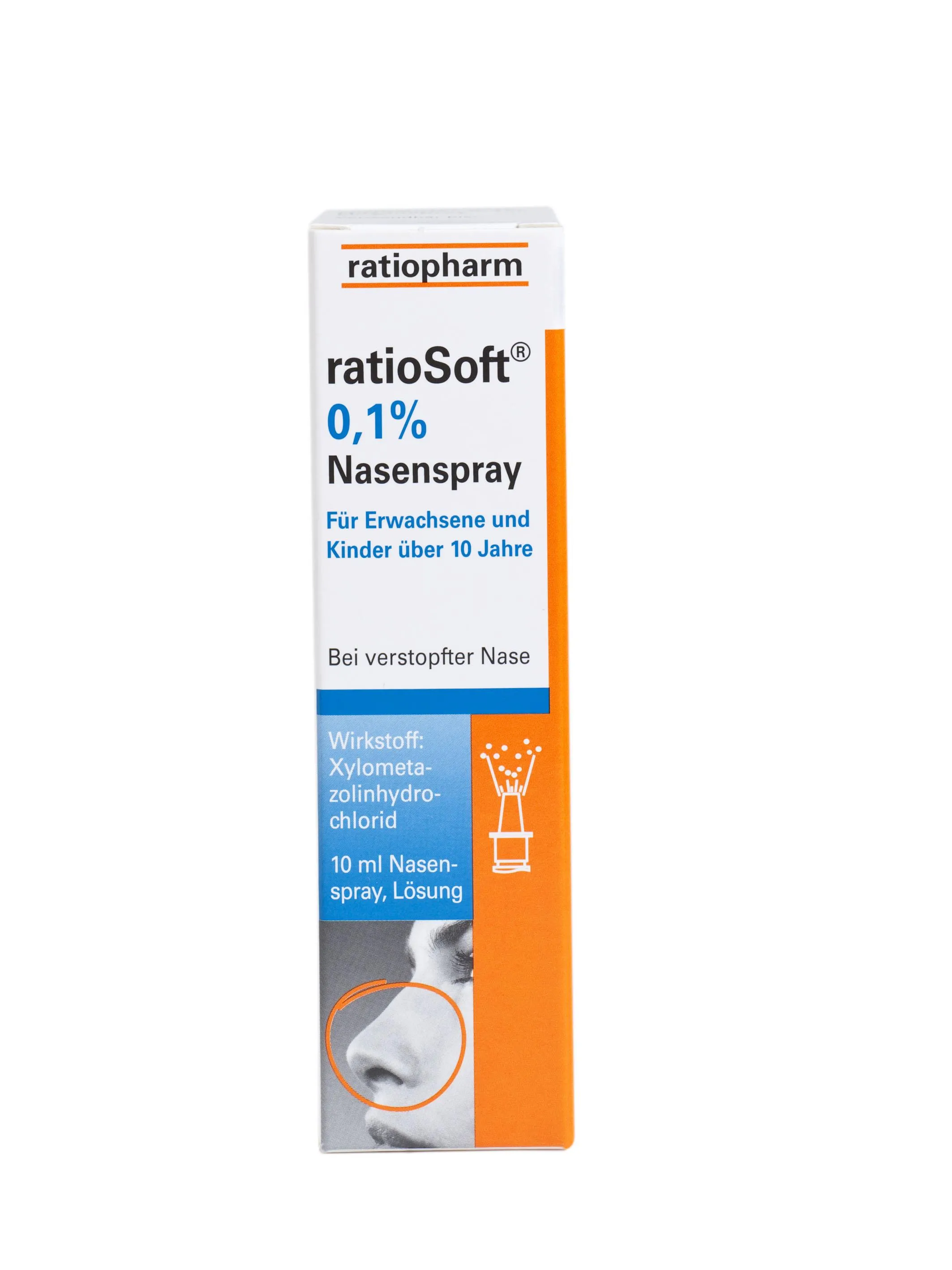 Ratiosoft Nasenspray 0,1% 10ml
