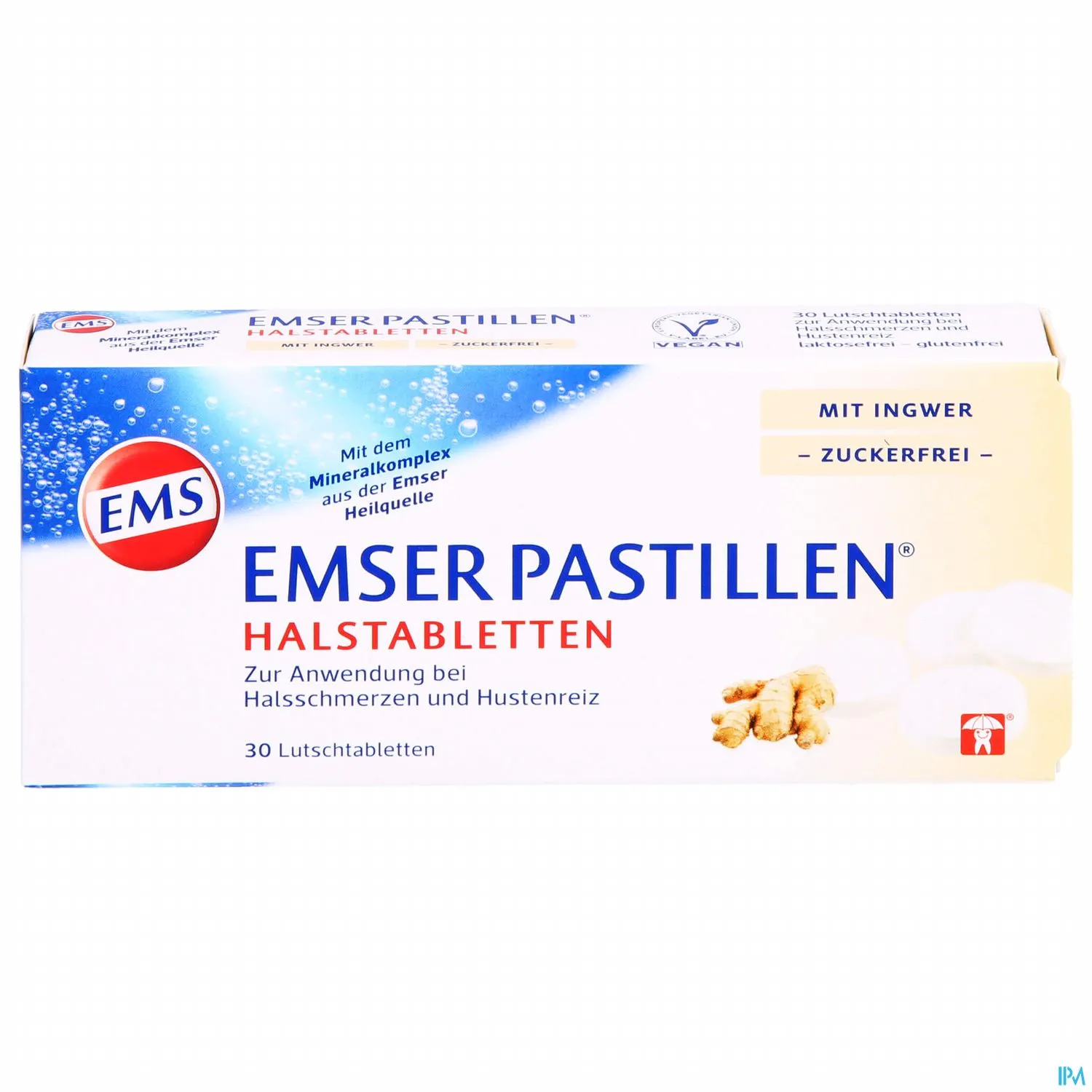 EMSER PASTILLEN INGWER OHNE ZUCKER