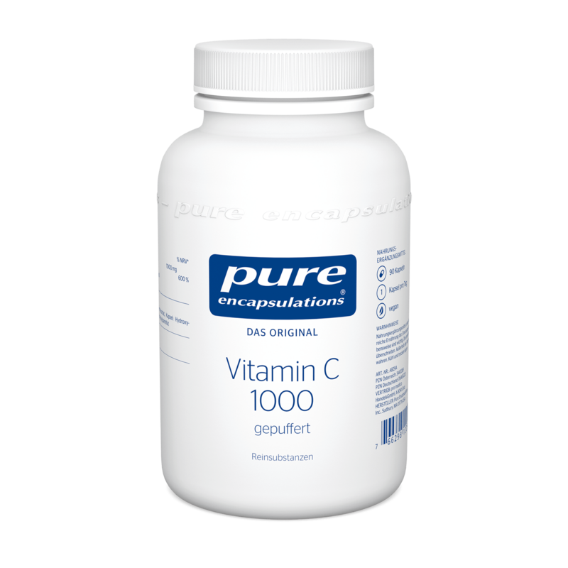 PURE EN VITAMIN C 1000 GEPUFFERT KAPSELN