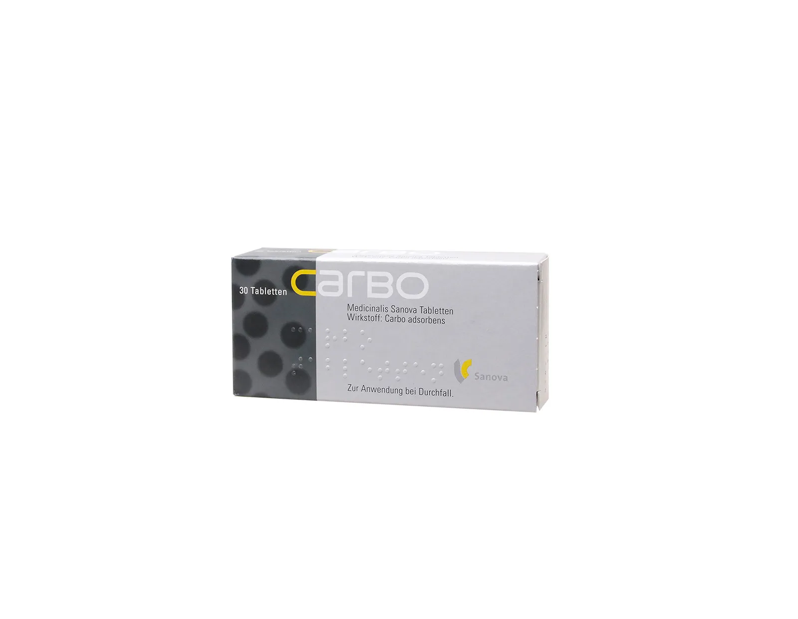 CARBO Medicinalis Sanova Tabletten