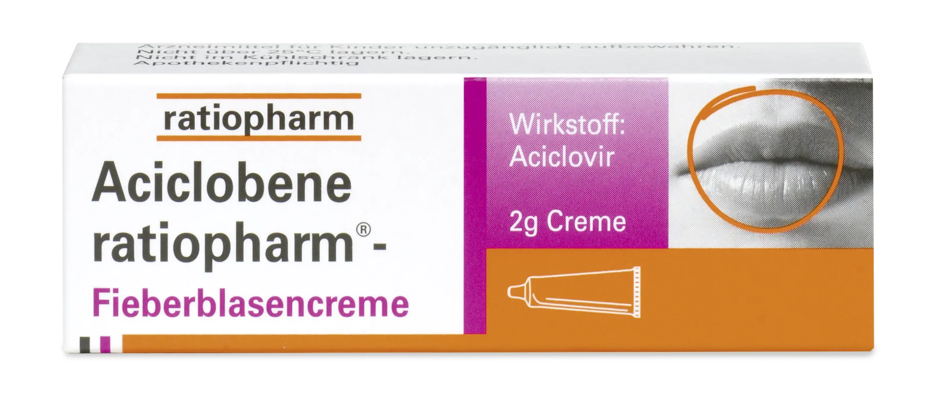 Aciclobene ratiopharm Fieberblasencreme