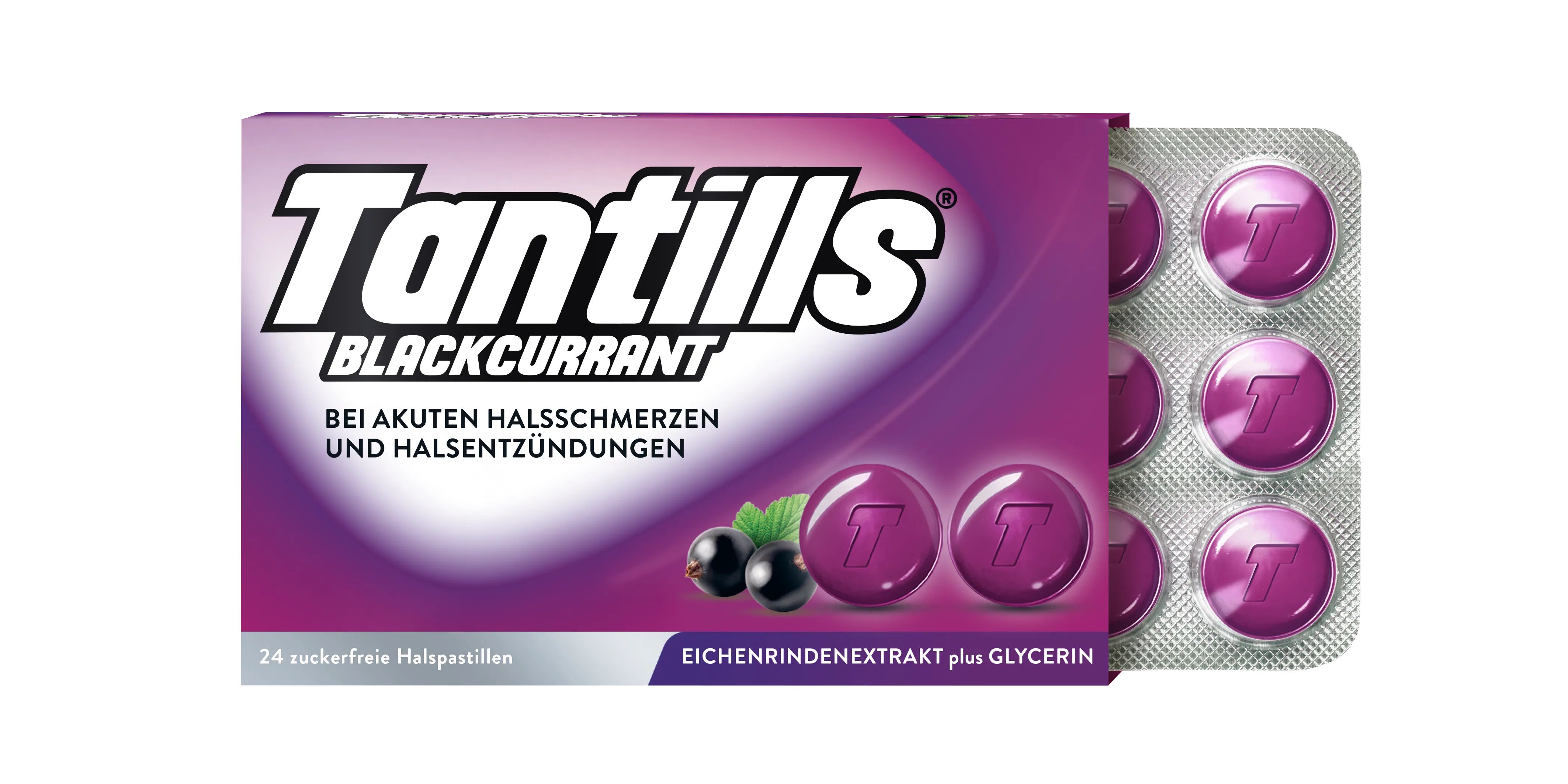 Tantills® Halspastillen Blackcurrant