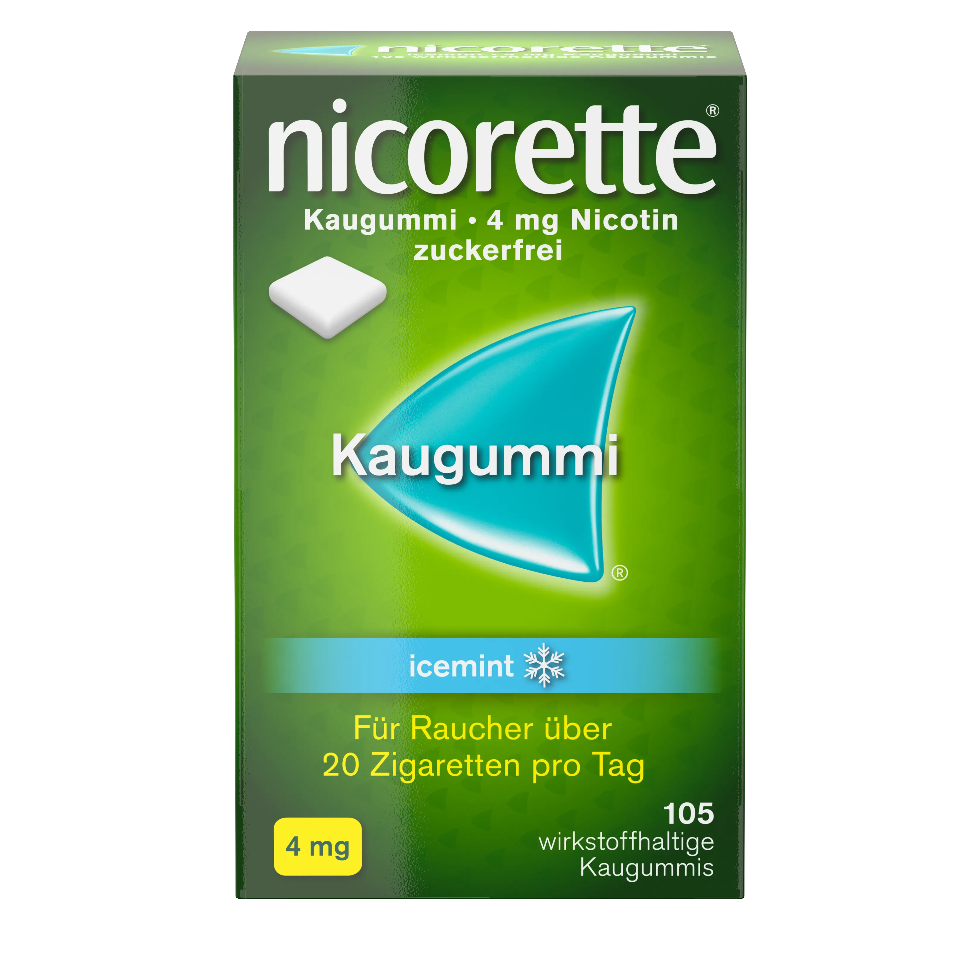 nicorette® Kaugummi icemint 4mg